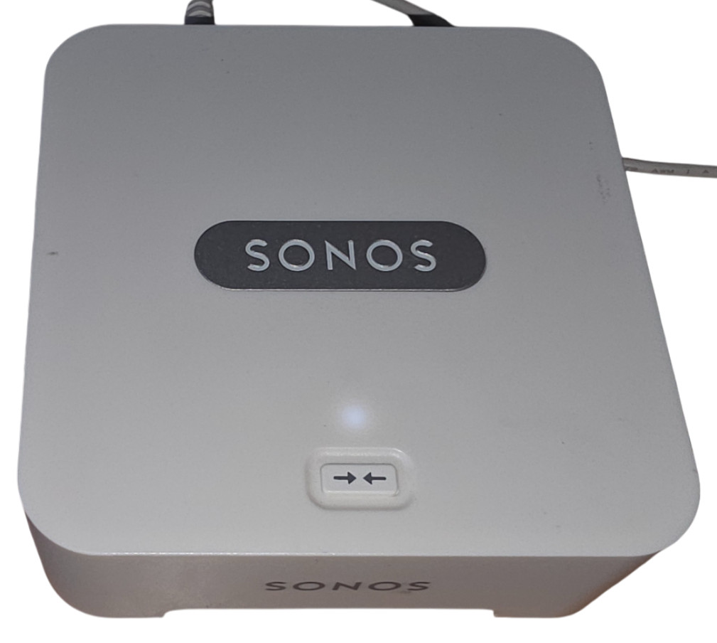 Sonos BRIDGE Wireless Network Adapter – White – Tested Working –With Power Cable