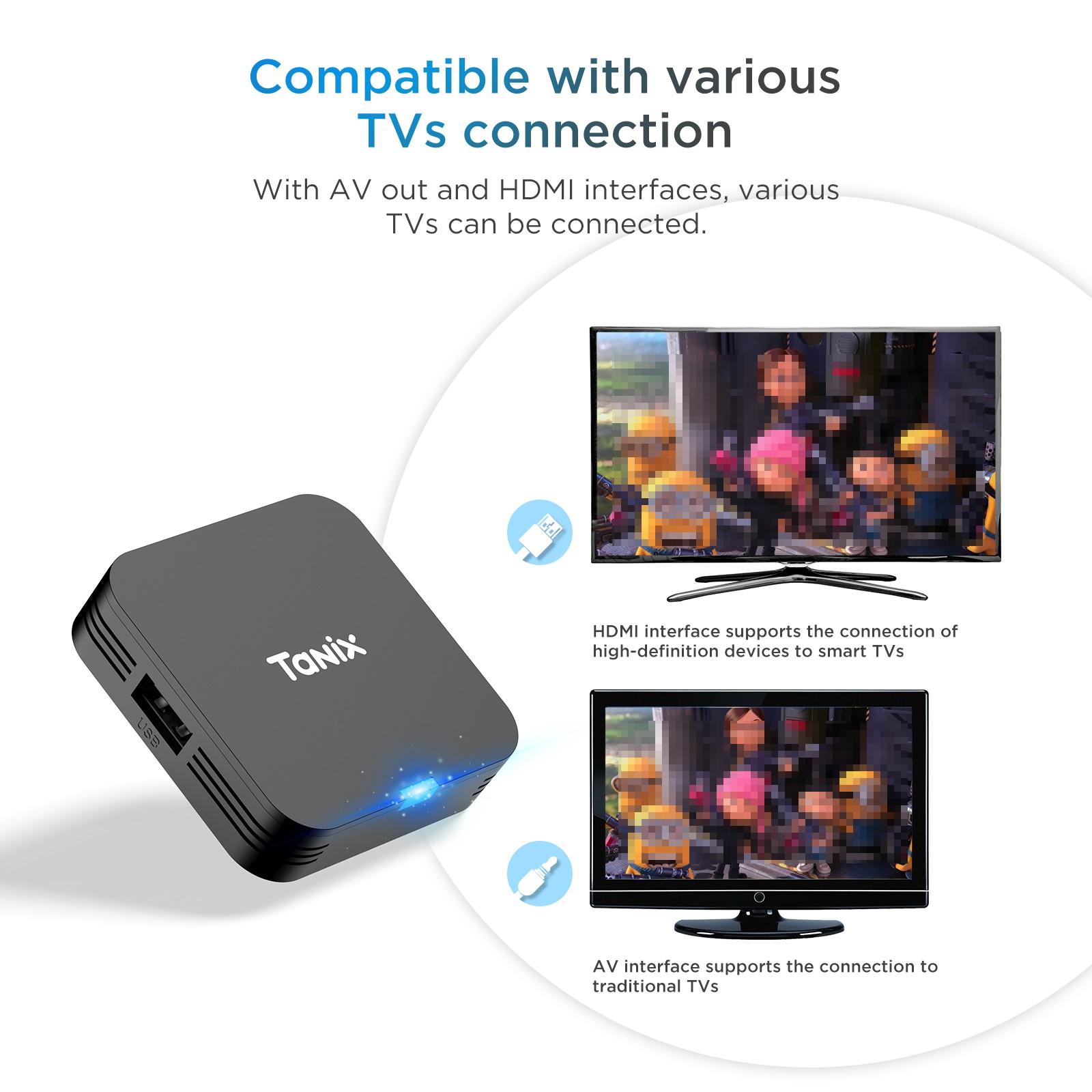 TV Box 2.4G Wifi Mi
