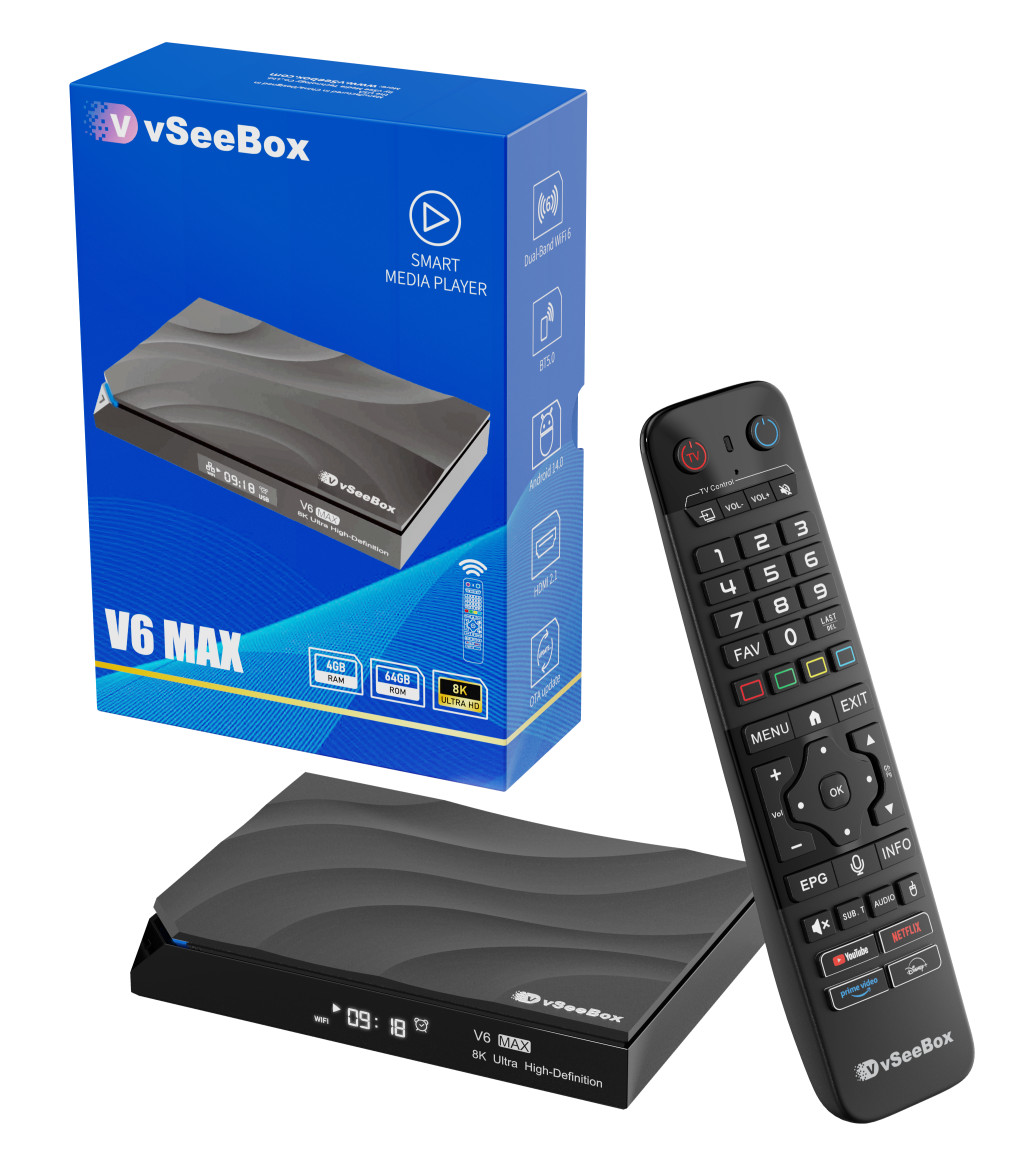 Vseebox Vsee V6 Max – Same Day Shipping Authorized Distributor Accept Offers