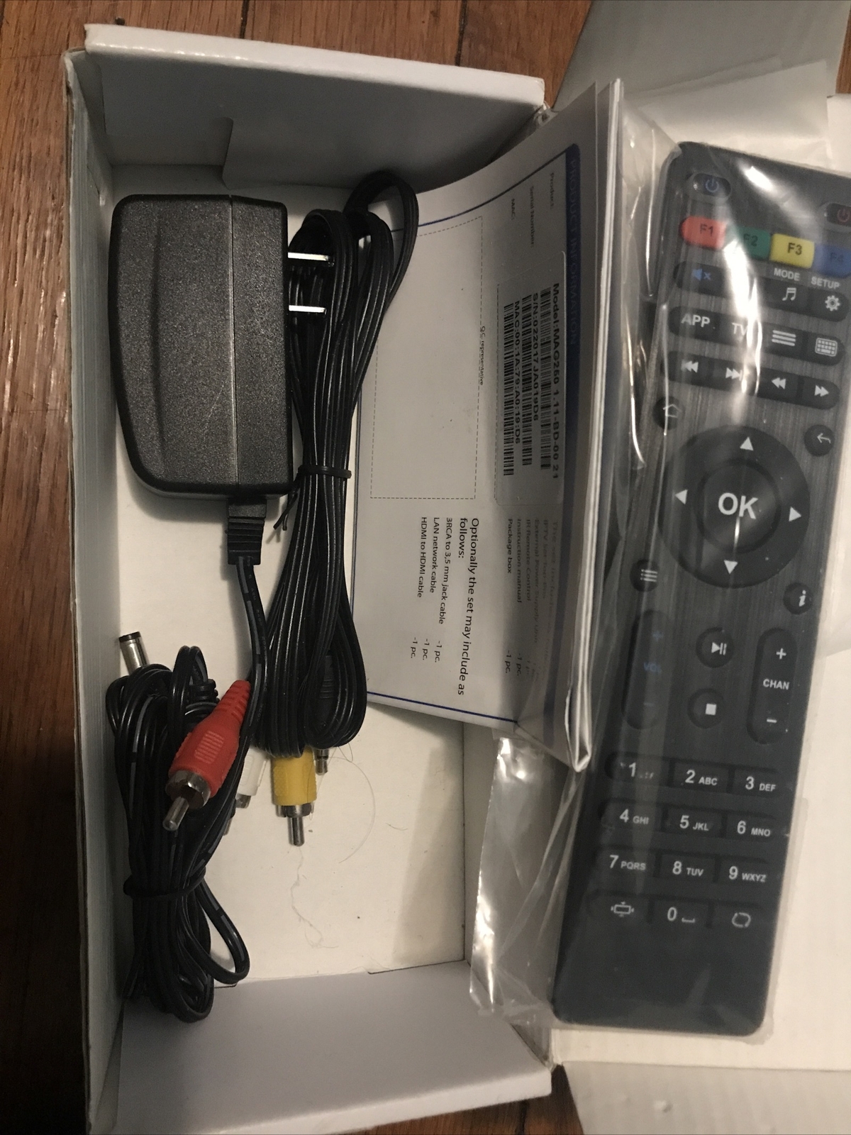 100% Authentic Mag 250 set top box infomir READ