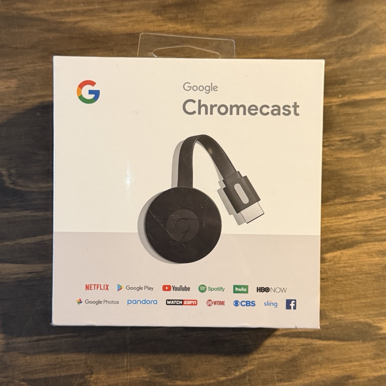 Google Chromecast 2nd Generation HD Media Streamer (NC2-6A5) -New Sealed