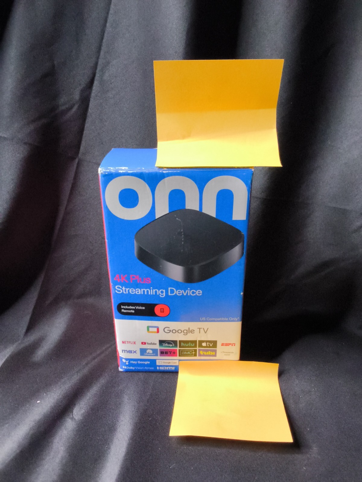 £onn 4K Plus Streaming Device, Google TV – WiFi 6 – 4K – Dolby Atmos (B1)