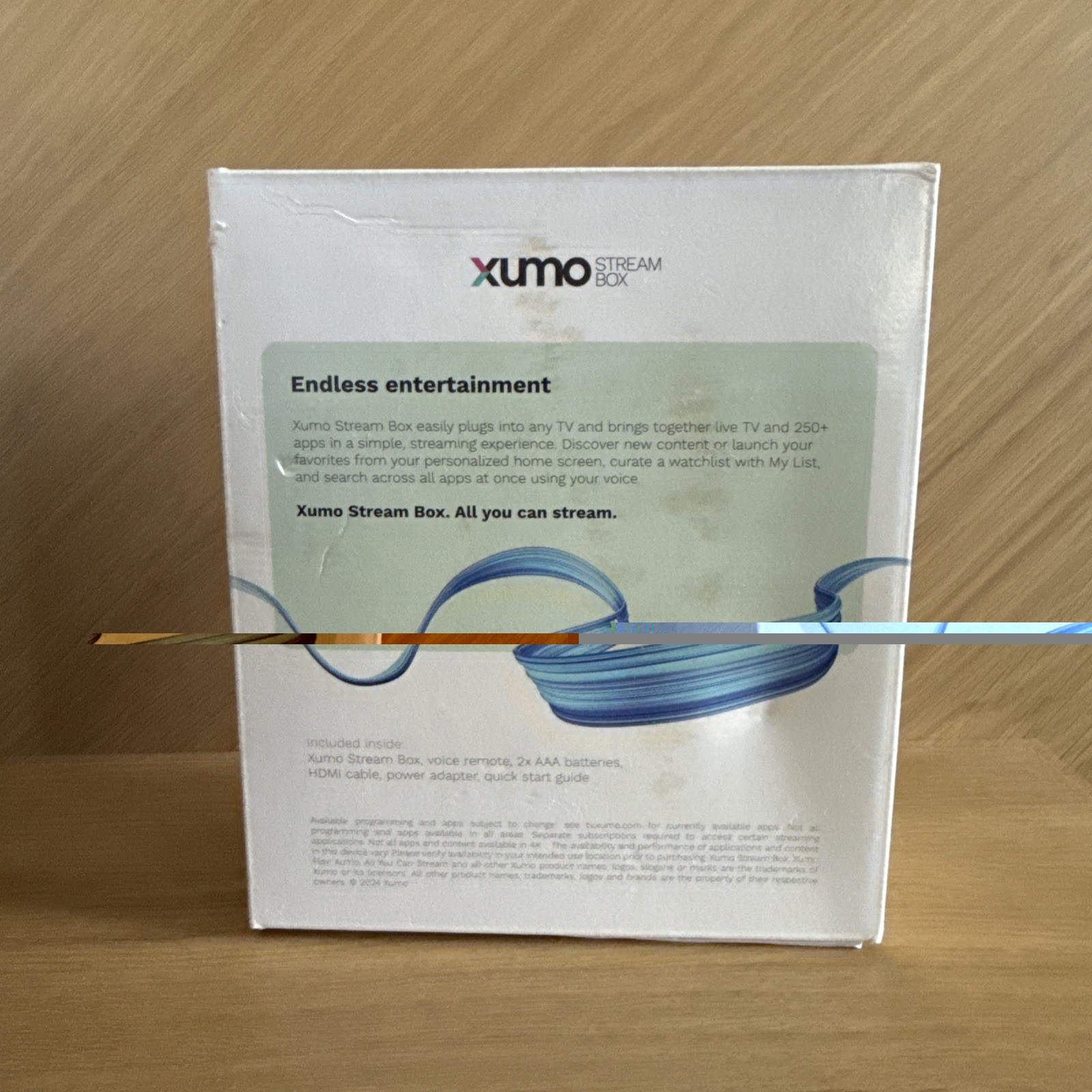 Xumo 4K UHD Stream Box – Sealed Box SCXI11BEI 1.1 Version