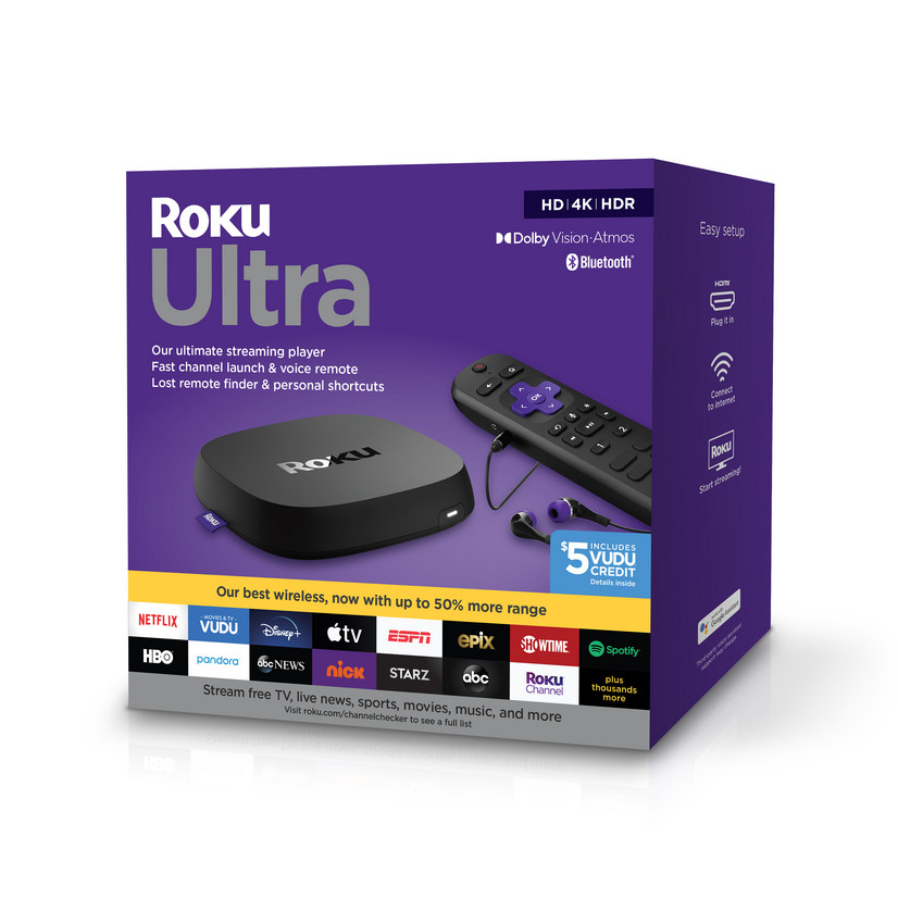 Roku Ultra 2020 | Streaming Media Player HD/4K/HDR/Dolby Vision with Dolby