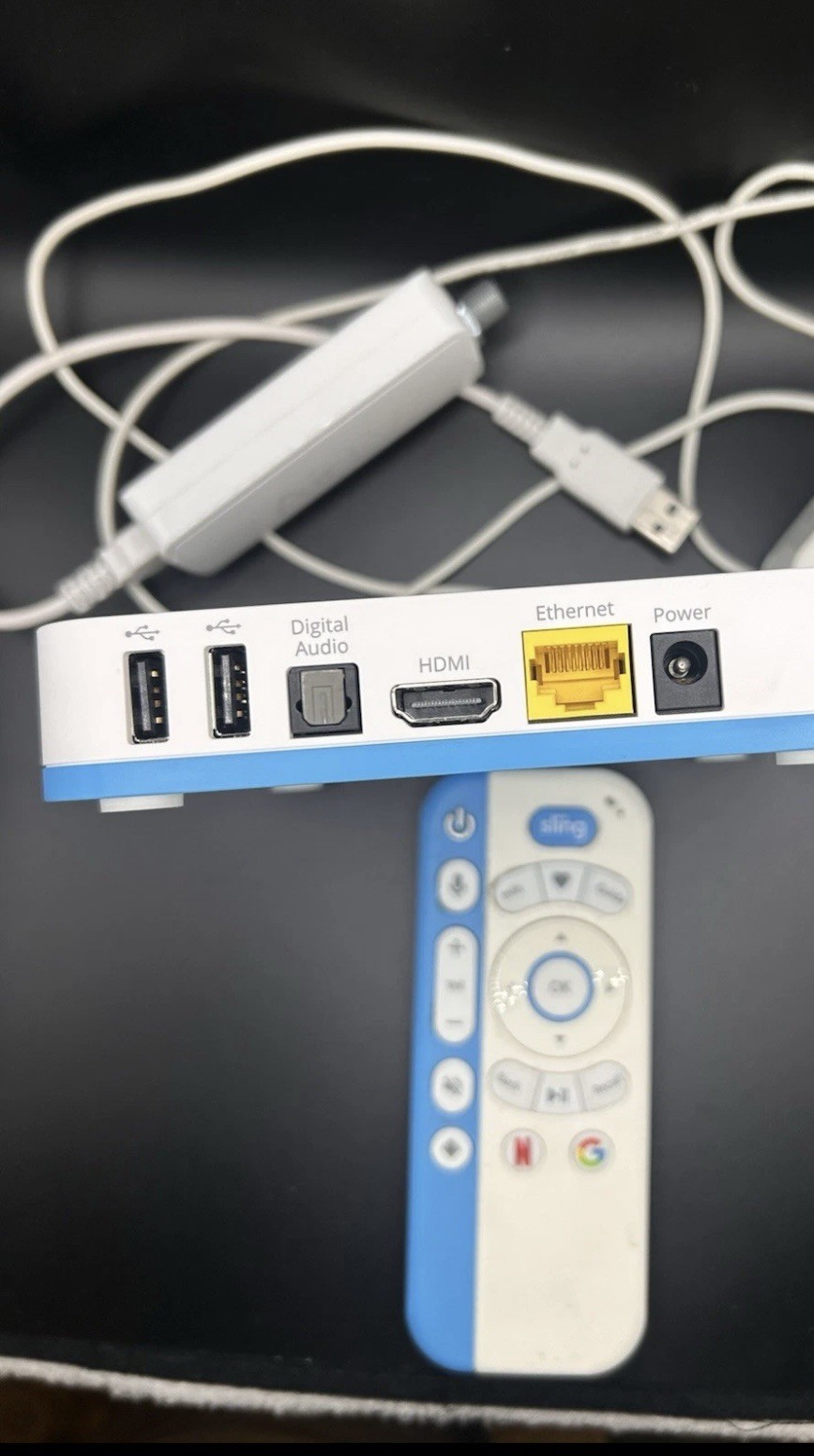 Programmed Air TV Player (Similar to Fire Stick & Onn) Dual Tuner Used in Box