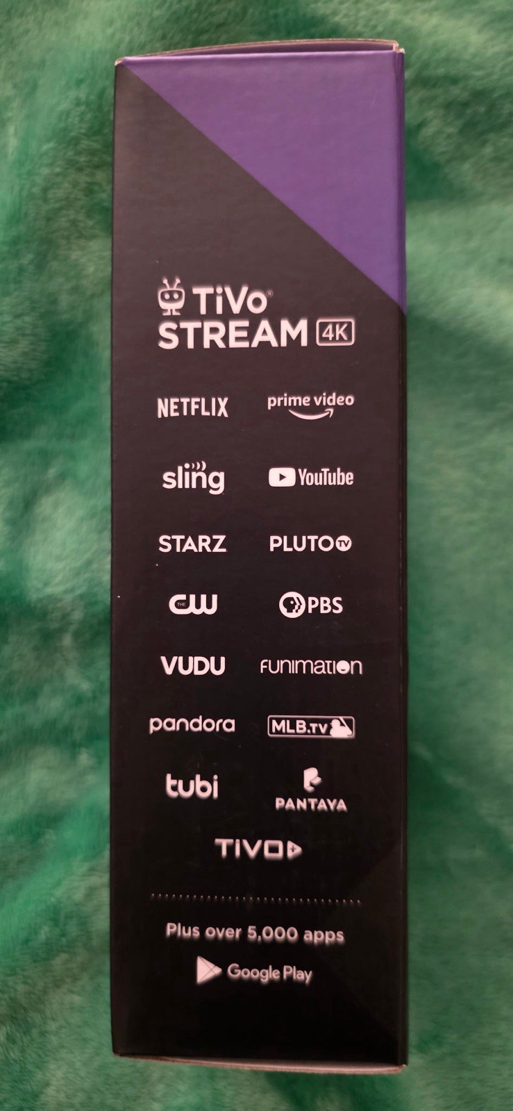 TiVo Stream 4K HDMI Dongle 2160p Android TV Dolby Vision/Atmos Voice Remote