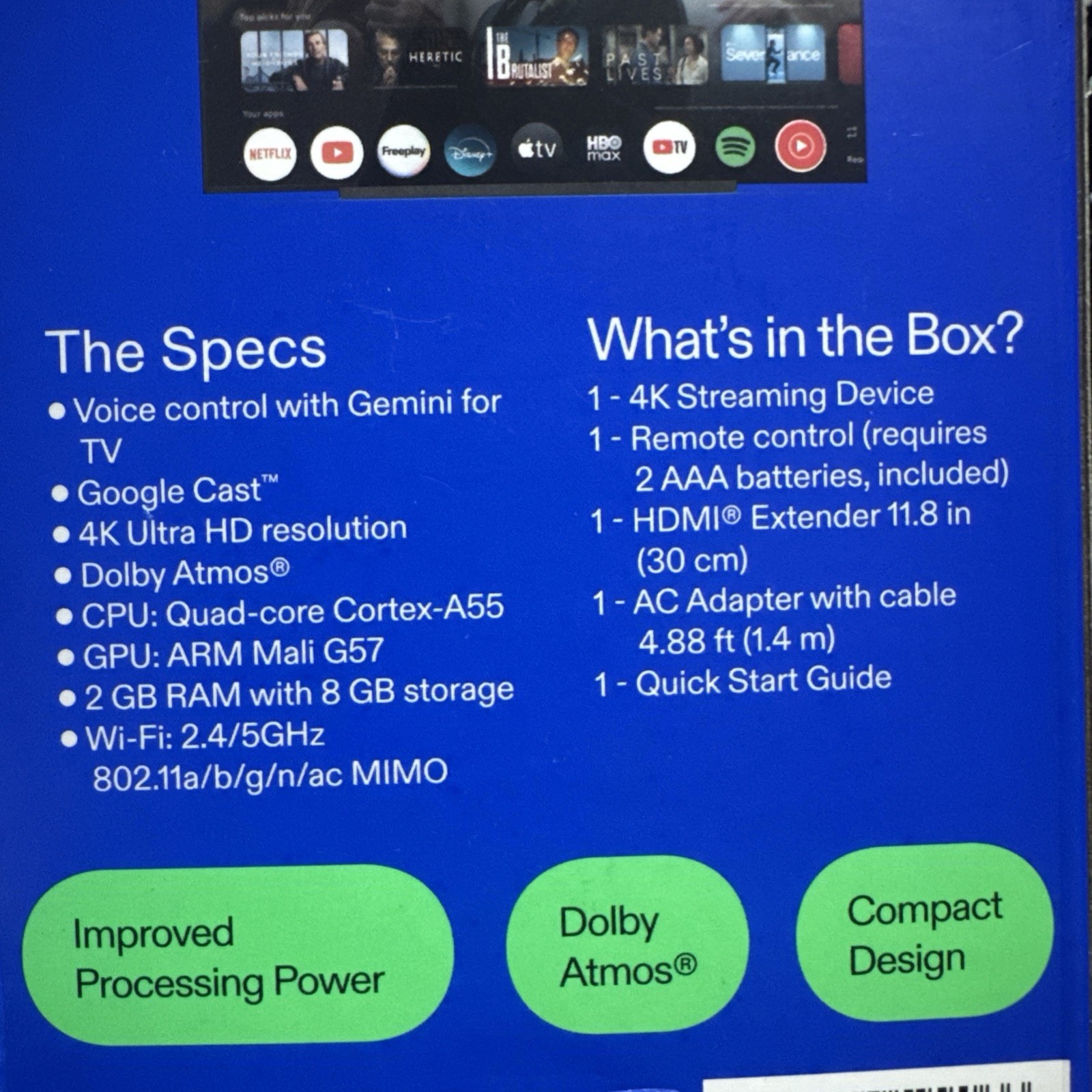 onn Google TV 4K Streaming Device (2026 Version)