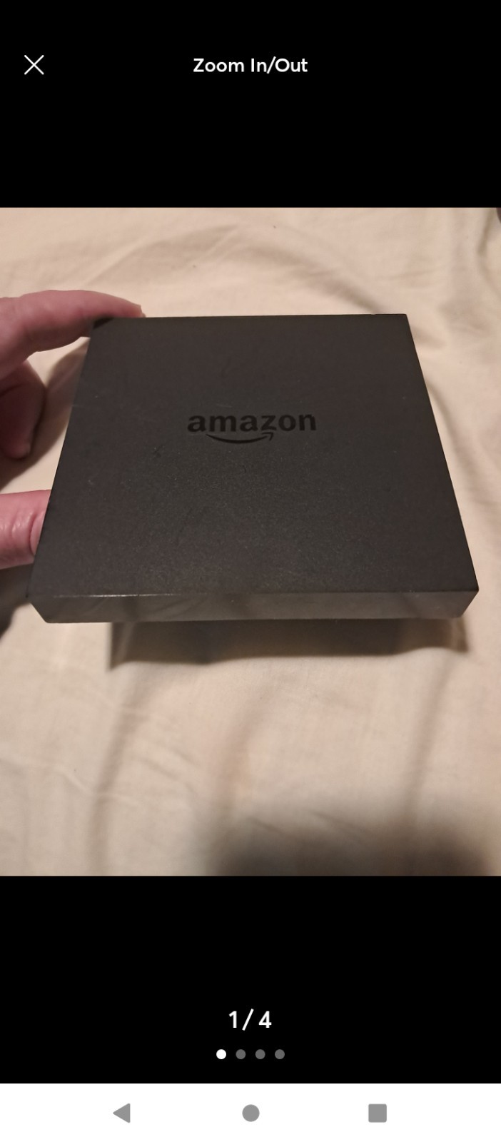 Amazon Fire TV DV83YW 2nd Gen 1080p 8GB Wi-Fi Ethernet Box Black