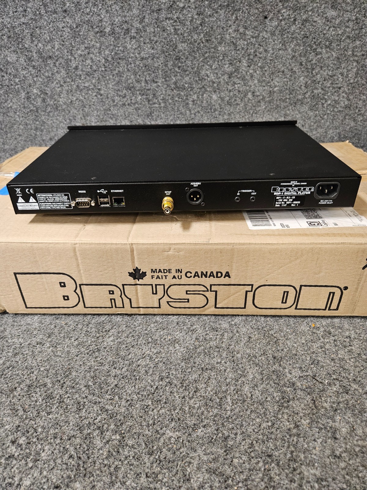 Bryston BDP-1 Network Streamer with original box