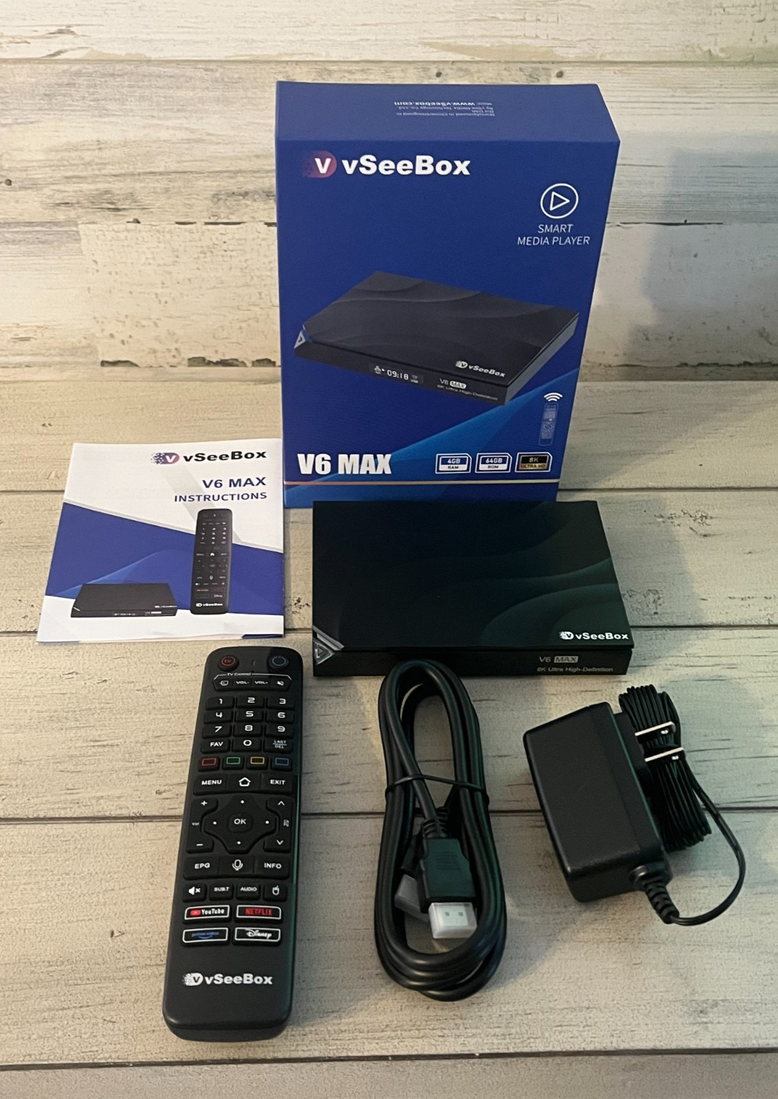 vSeeBox V6 MAX~Same Day Shipping