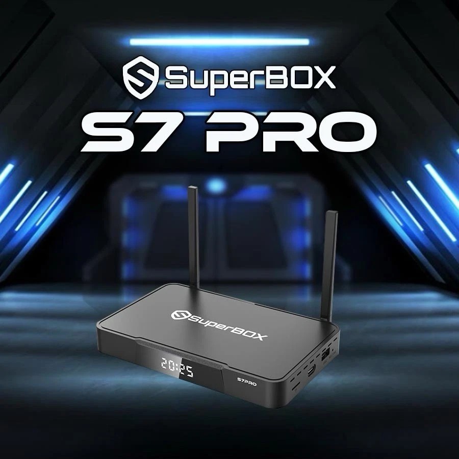 SuperBox S7 Pro 6K Ultra HD ALL CHANNEL Authorized Distributor Same Day Shipping