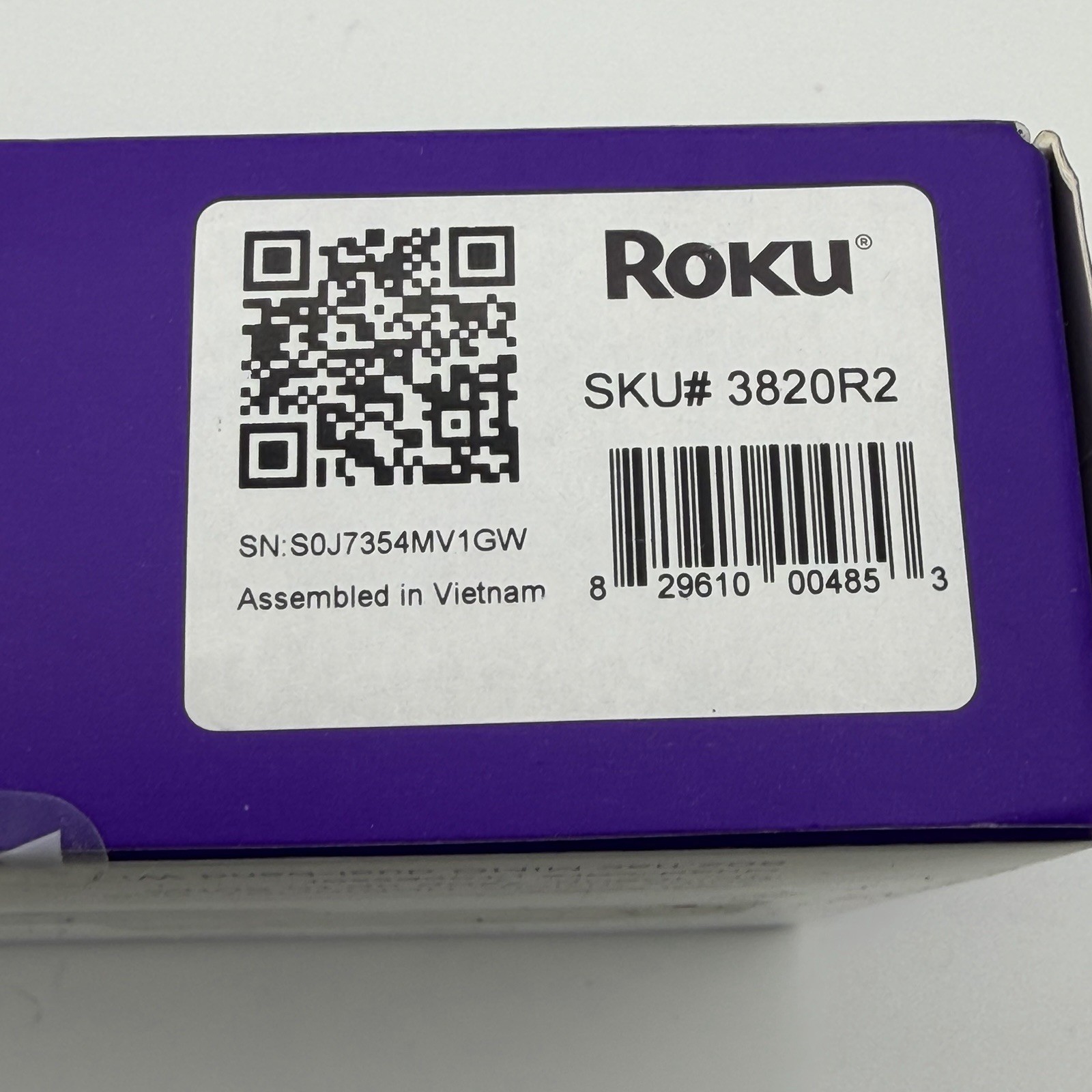 Roku Streaming Stick 4K/HDR/Dolby Vision Streaming Device with Roku Voice Remote