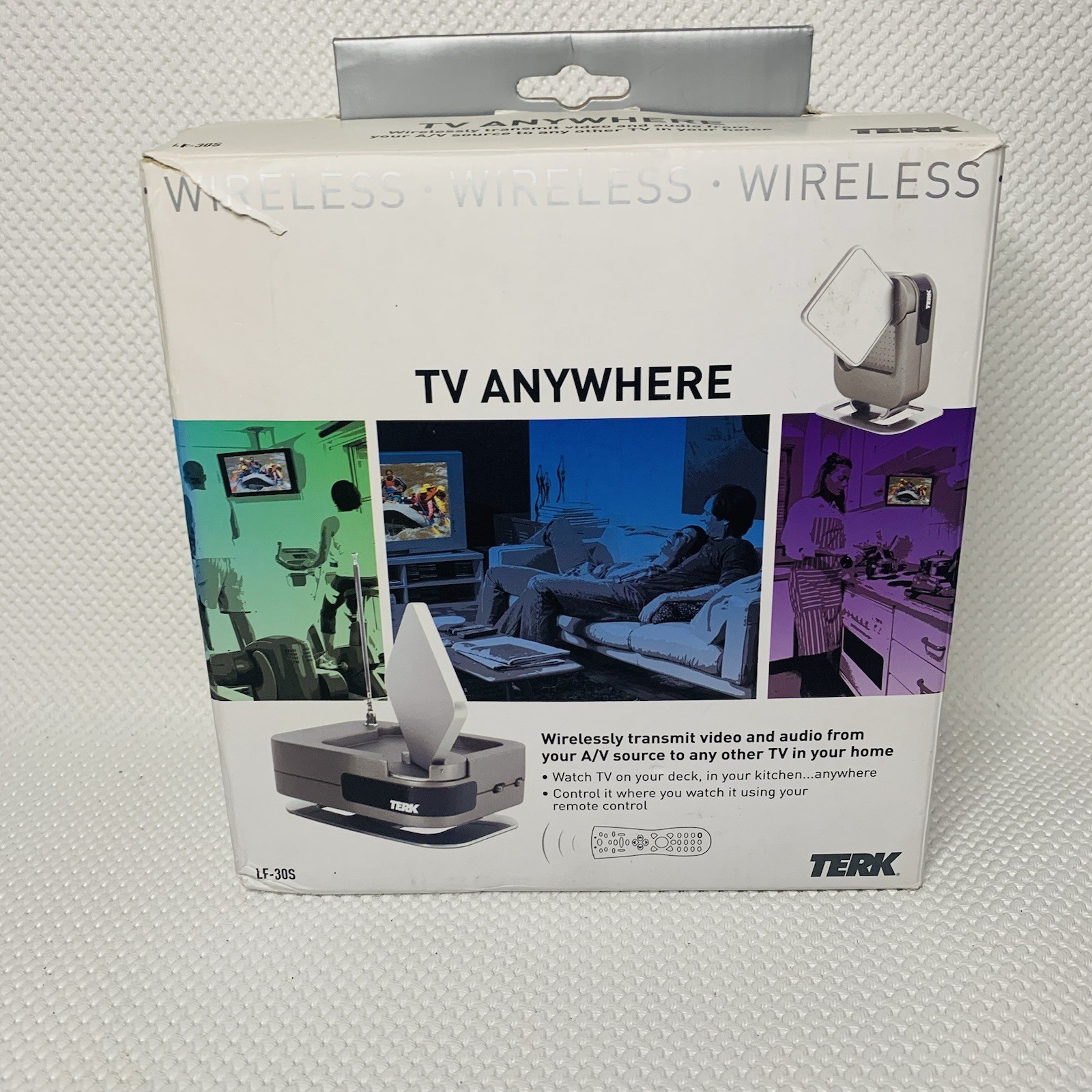 Terk Wireless A/V Transmitter & Receiver LF-30S Digital Media Streamer