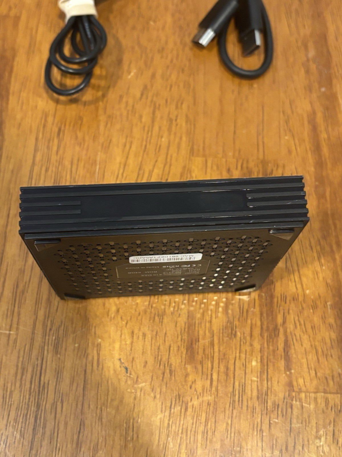 Smart TV Box Model Pendoo X10 Max 64GB 4GB Ram Black TESTED AND WORKING