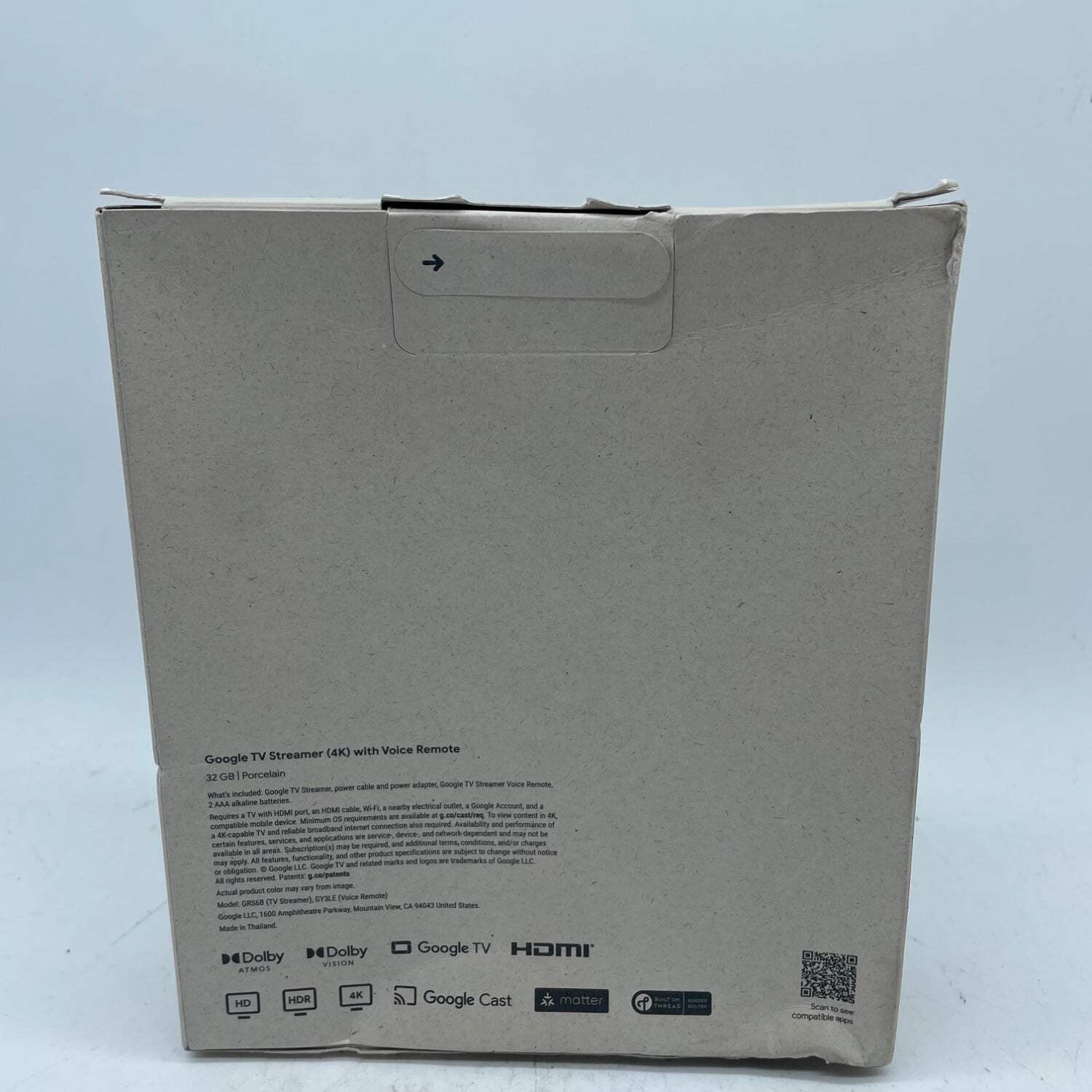 Google Google TV 4K Porcelain