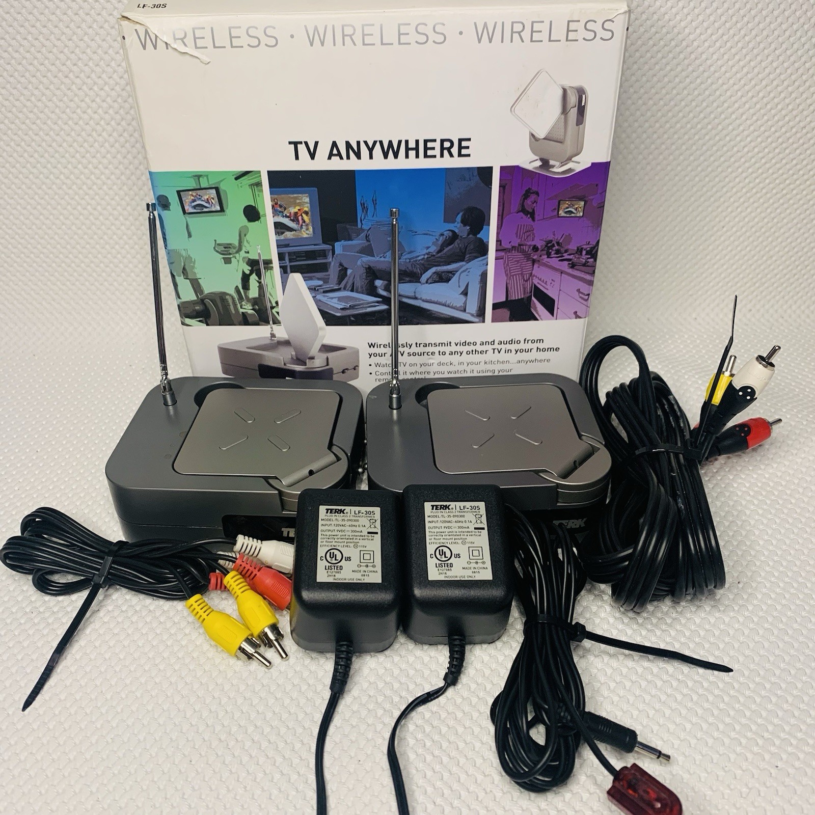 Terk Wireless A/V Transmitter & Receiver LF-30S Digital Media Streamer