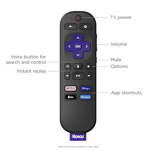 Roku Express 4K+ | Roku Streaming Device 4K/HDR, Roku Voice Remote, Free & Live