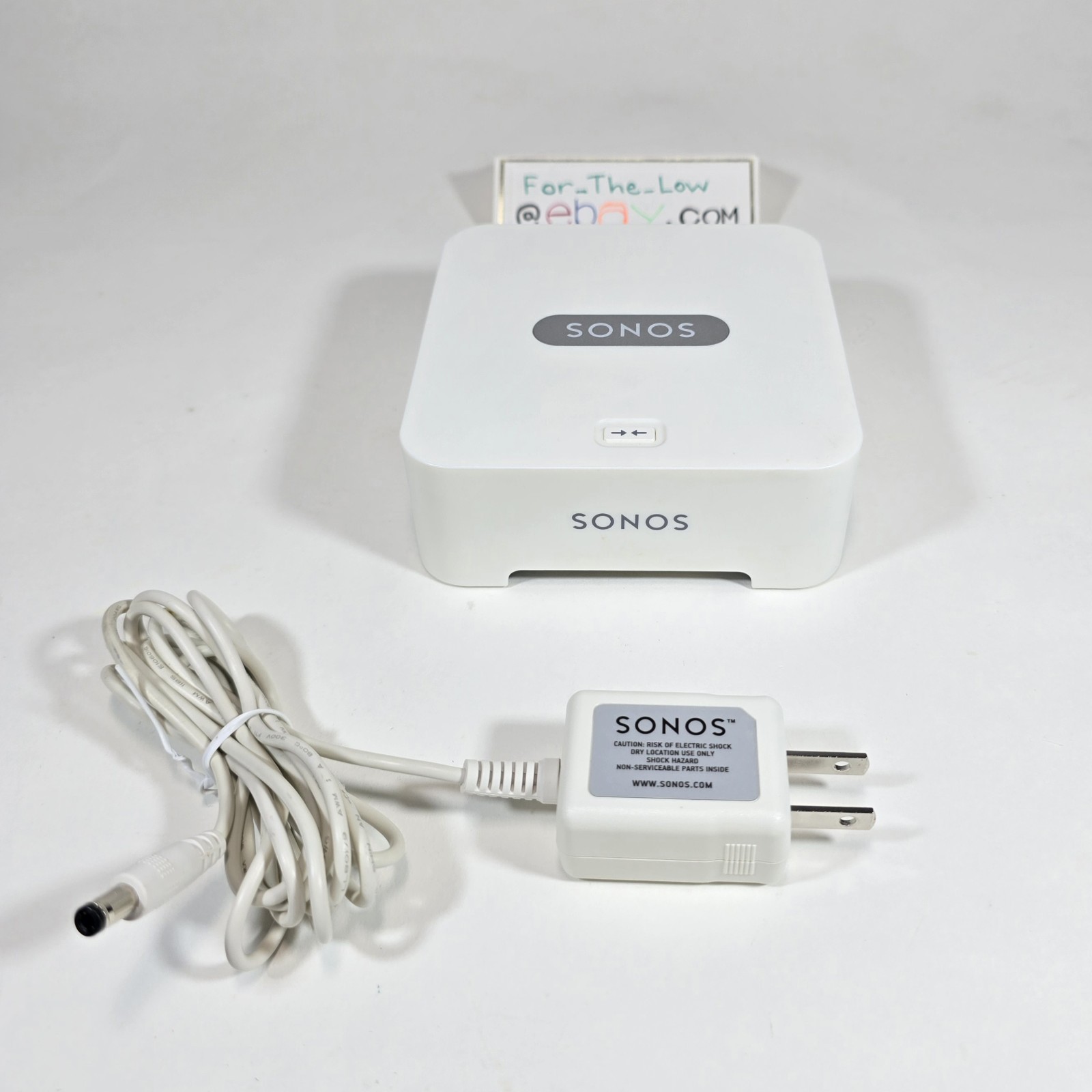 Sonos BRIDGE ‘Wireless Network Adapter’ wirh OEM Power Cord – TESTED & WORKS 💯%
