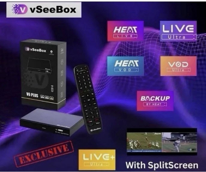 2026 VSee Box V6 Plus VSEE Android TV Box 64GB 8K HD – Free Shipping!