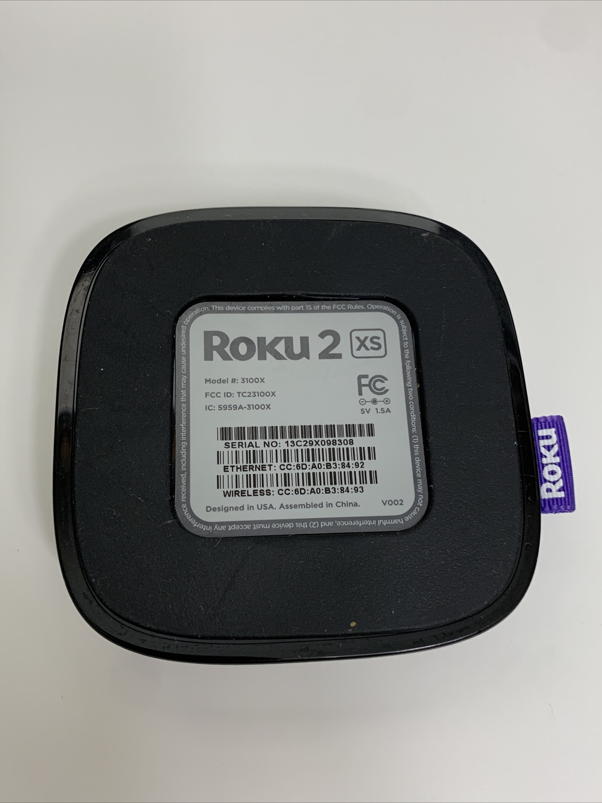 Roku 2 XS (2nd Generation) Black Media Streamer – Model 3100X – Streamer Only