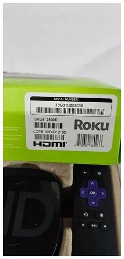 Roku 2500R – HD Streaming Player 2nd Generation Complete in Original Box