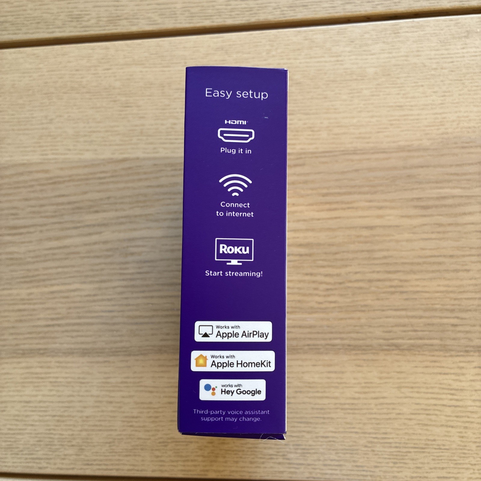 Roku Streaming Stick 4K HDR 3820MX Media Streamer Voice Remote MEXICAN/ENGLISH
