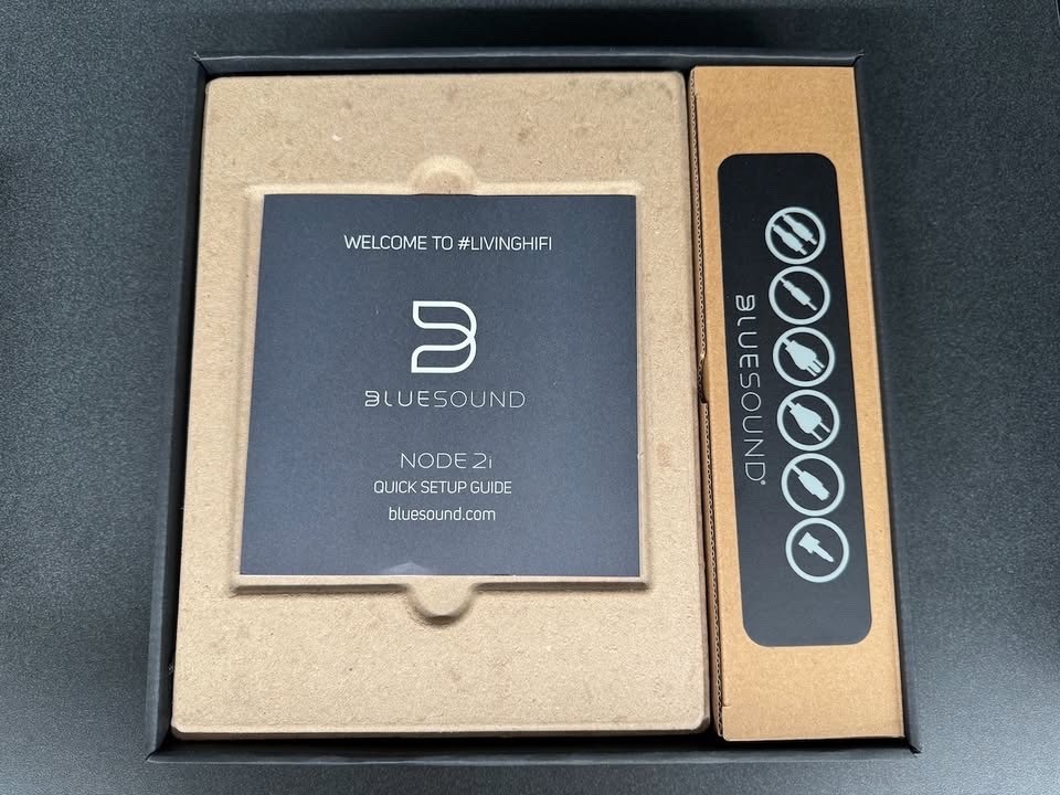 Bluesound NODE 2i Hi-Res Network Streamer DAC BluOS AirPlay 2 Roon w/ Box