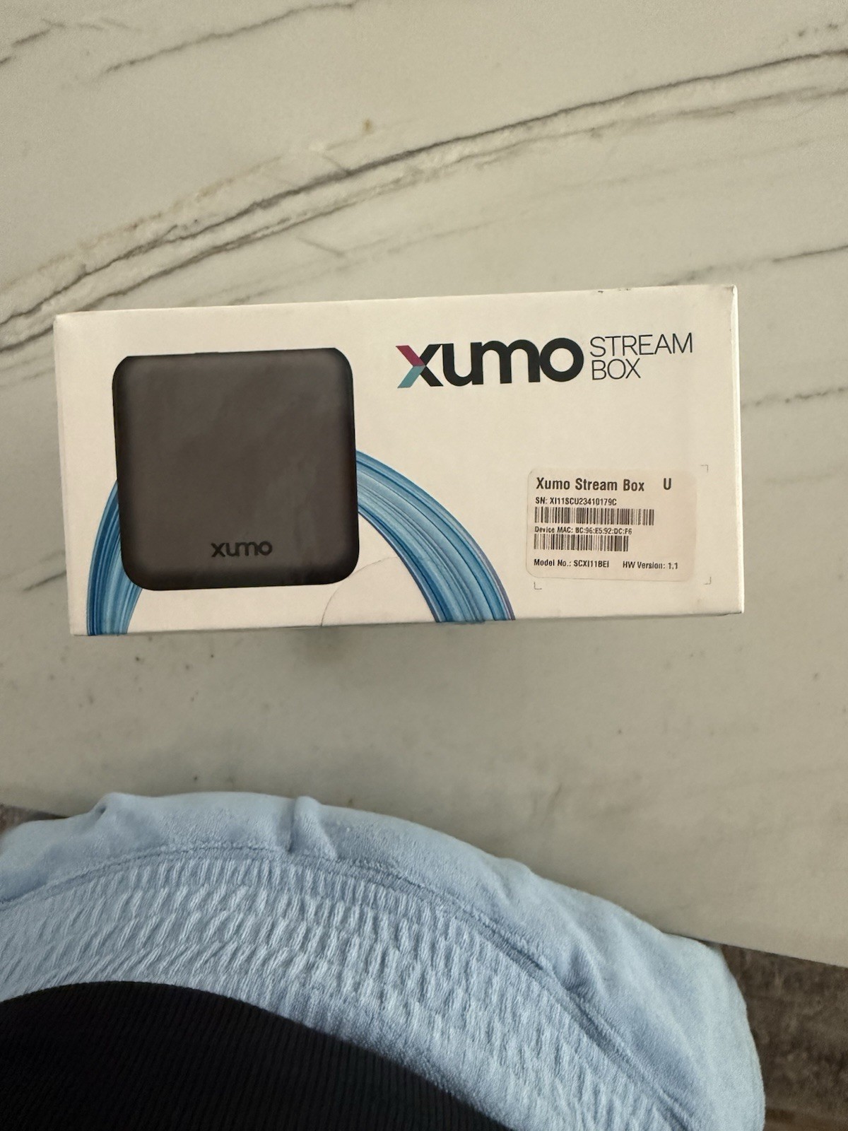 Xumo Stream Box SCXI11BEI 4K UHD Streaming Media Player & Voice Remote