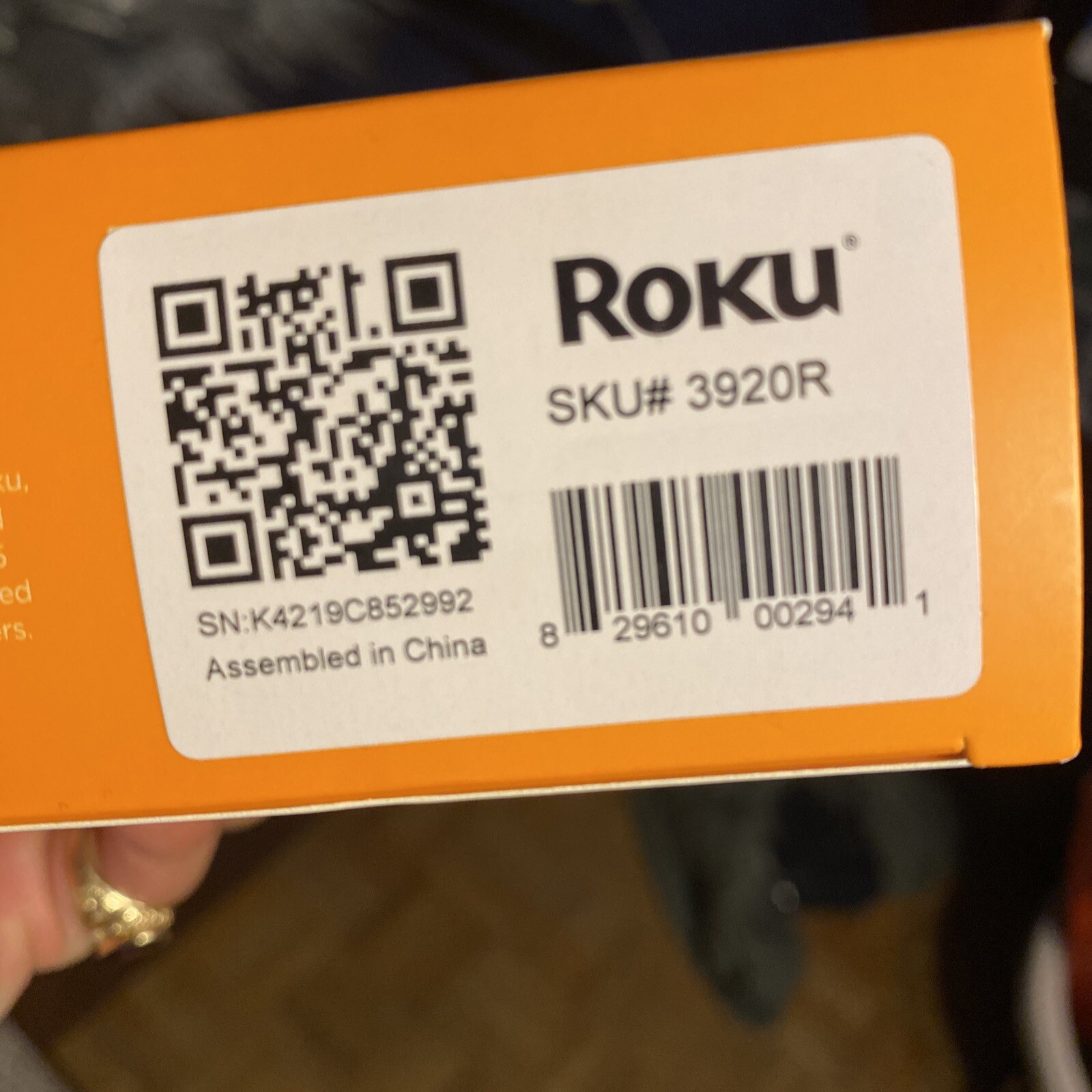 Roku Premiere 4K Digital Media Streamer – Black