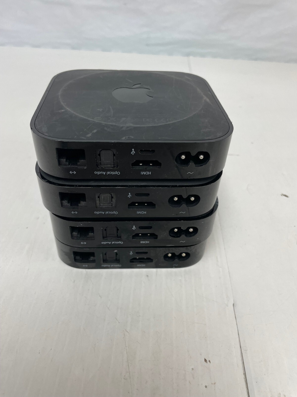 Lot of 4 Apple TV A1469 A1469 A1427 A1378/TESTED FOR POWER