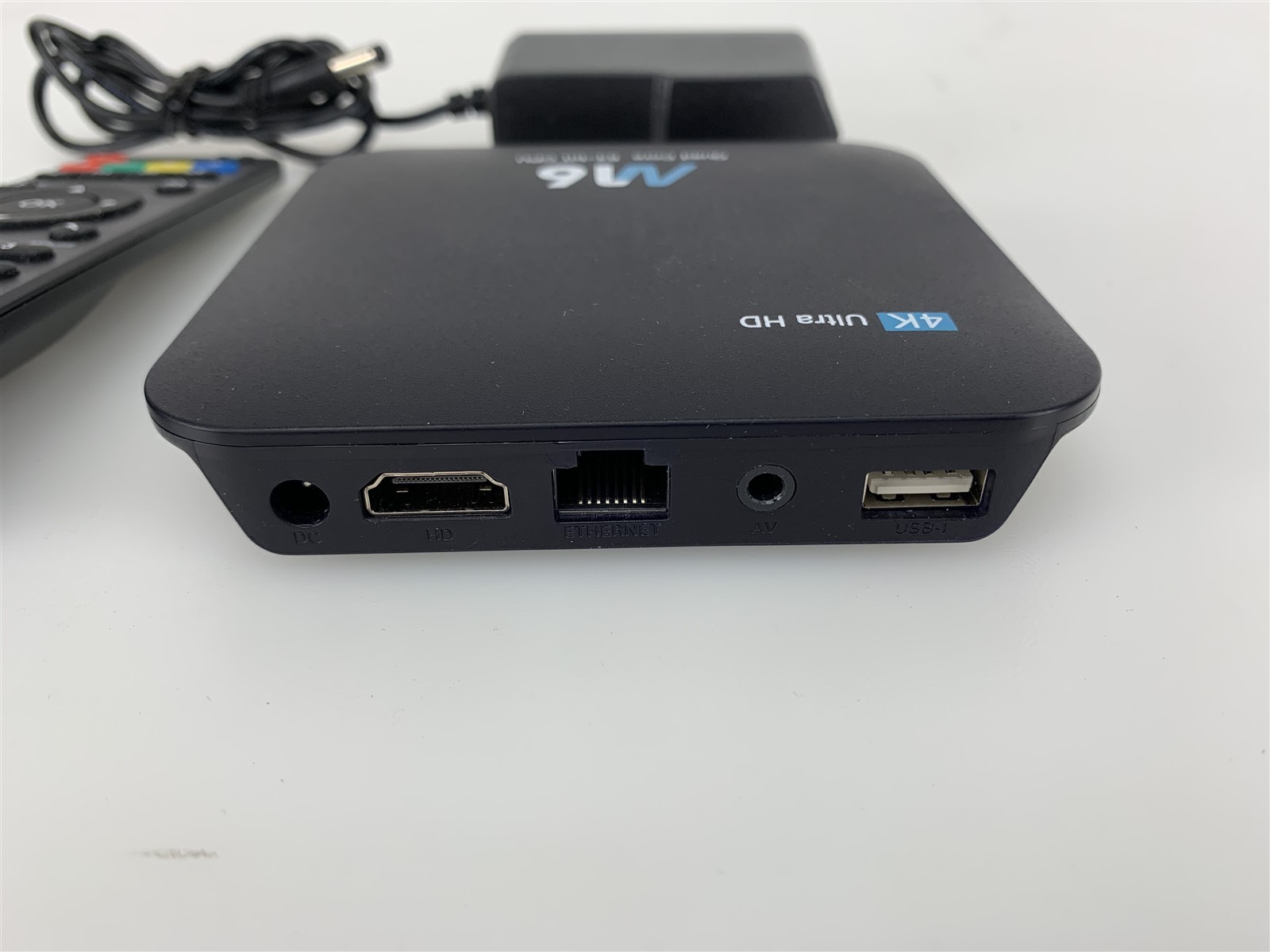M6 Quad Core 64-Bit 4K UHD 3820×2160 16GB TV Box Media Streamer