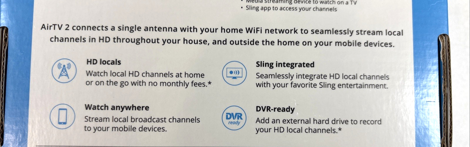 SEALED AirTV 2 Local Channel Streamer – Latest Model