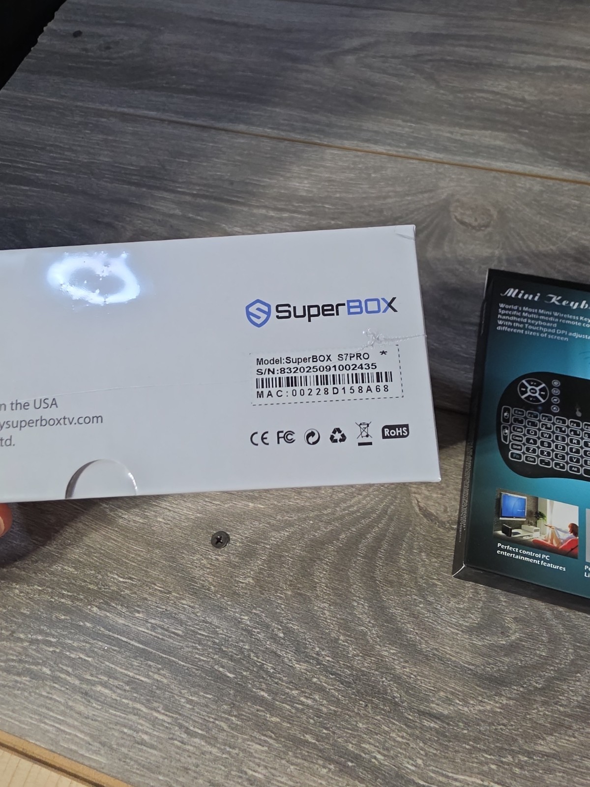 Superbox S7 Ultra 6k Smart Media Player Android 12, WiFi 6, New Sealed W Remote
