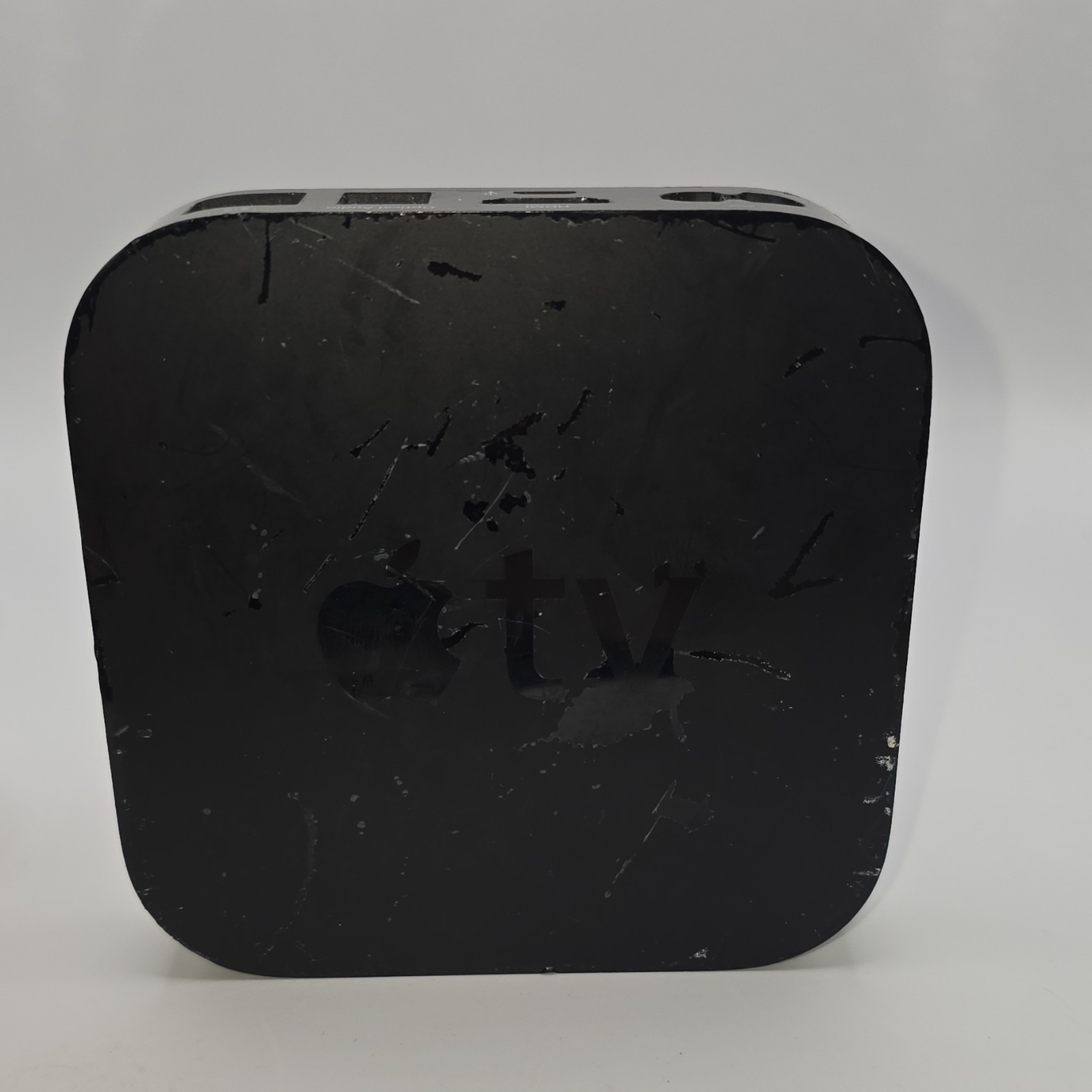 Apple TV Digital HD Media Streamer Black HDMI Wi-Fi Ethernet Optical Audio
