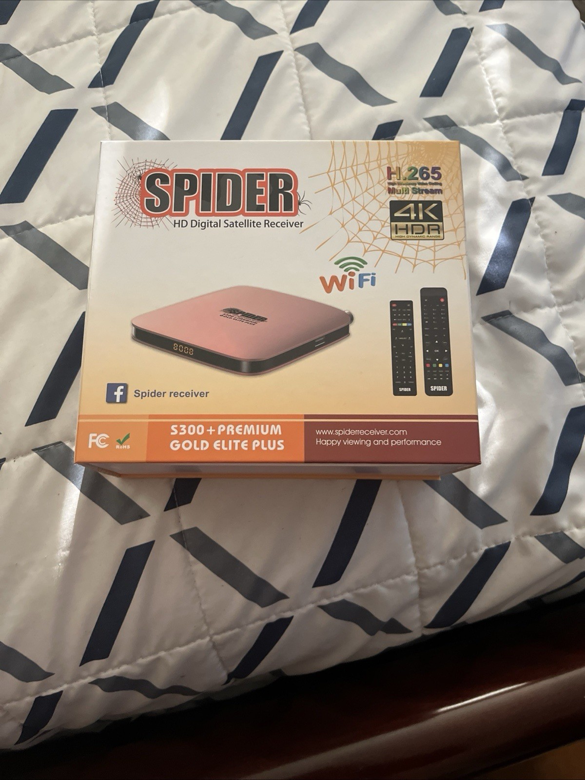 Spider Arabic Receiver سبايدر HD Digital Satellite Receiver Same Day Shipping