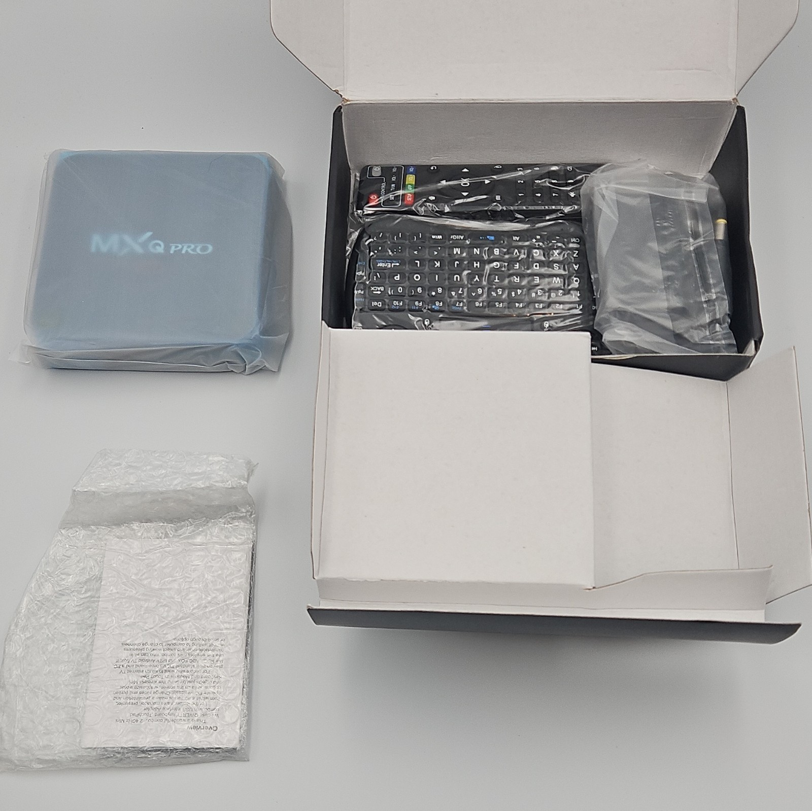 OTT TV BOX MXQ Pro 4K 2160p Wi-Fi Quad Core Streaming Multimedia New Open Box
