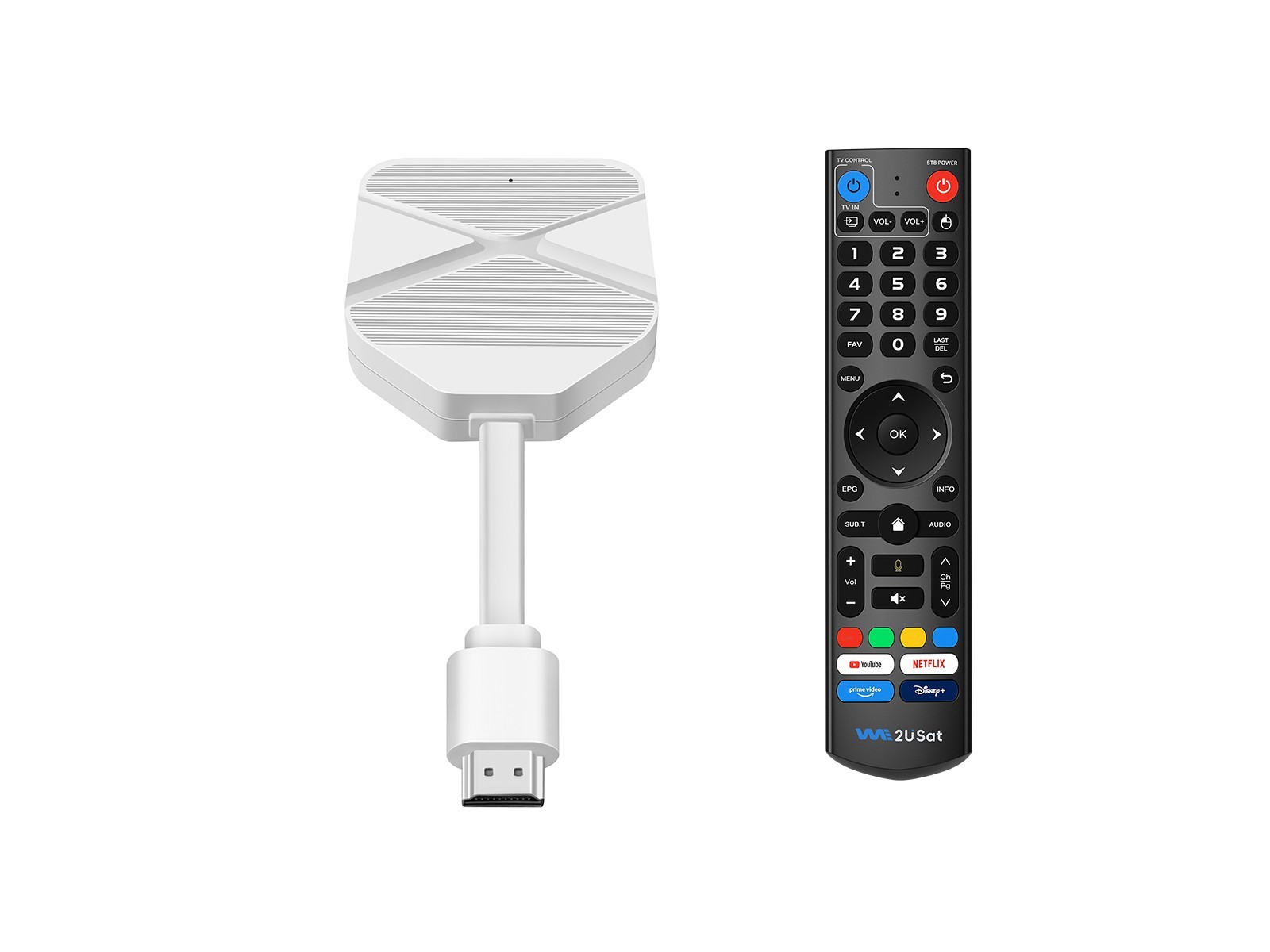 Brand New 2026 We2USat P6 Mini Cable TV. Portable. No Monthly Fees.