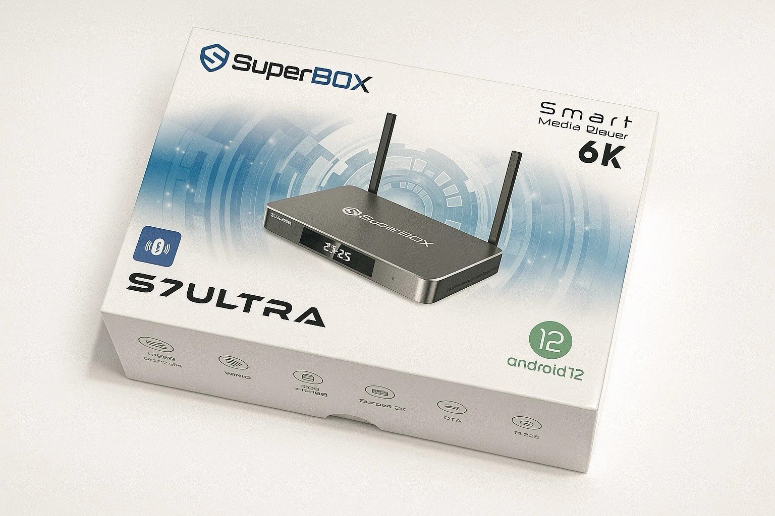 SUPERBOX S7 Ultra – 4K Media Player – 128GB – Authorized Distributor – Fast Ship