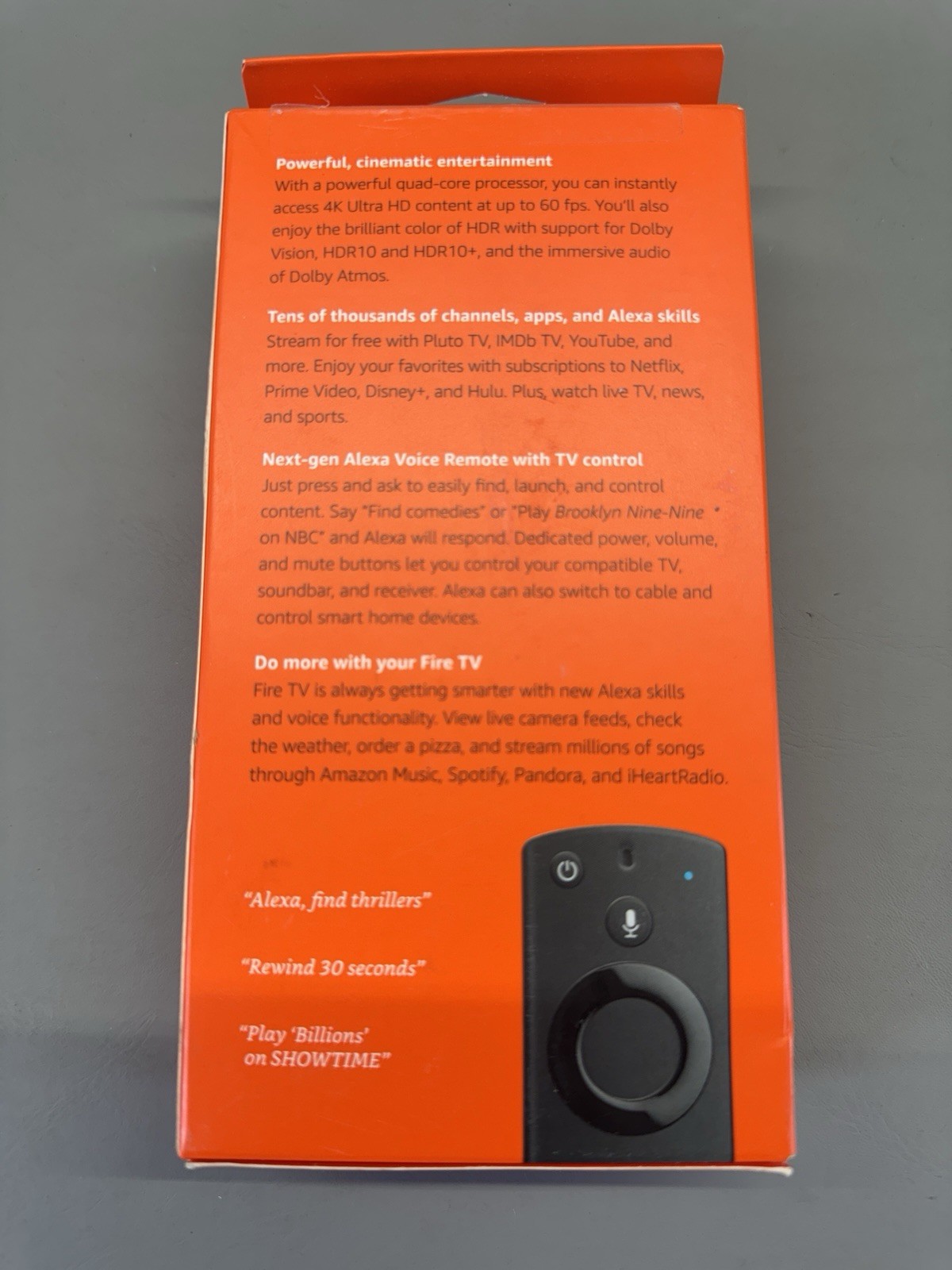 Amazon Fire TV Stick 4K with Alexa Voice Remote (3rd Generation) New in Box
