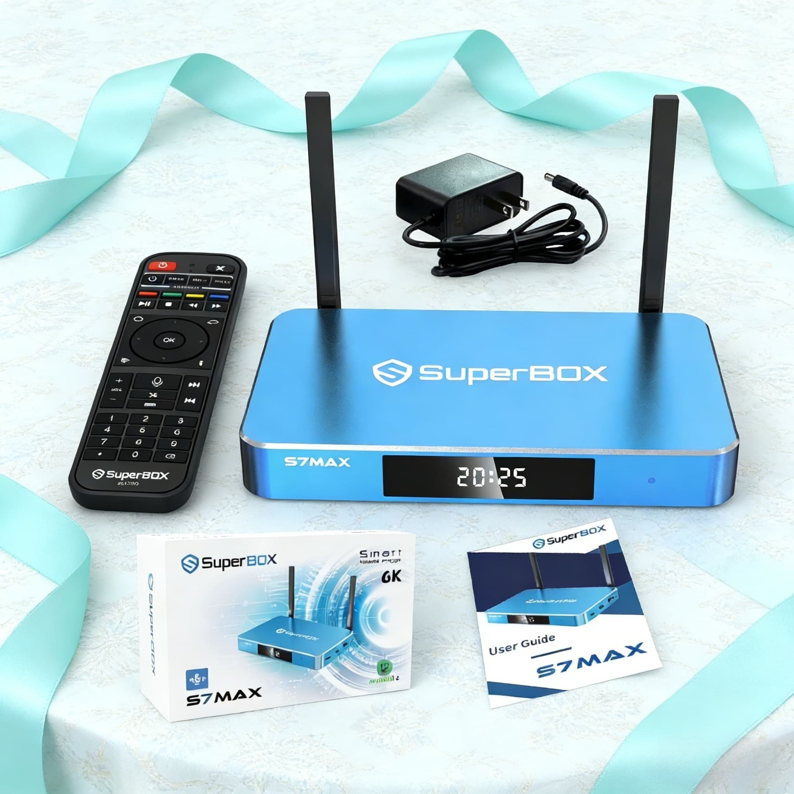 SUPERBOX S7 MAX 6K ANDROID TV BOX | WIFI 6 | USB-C | AUTHORIZED DEALER
