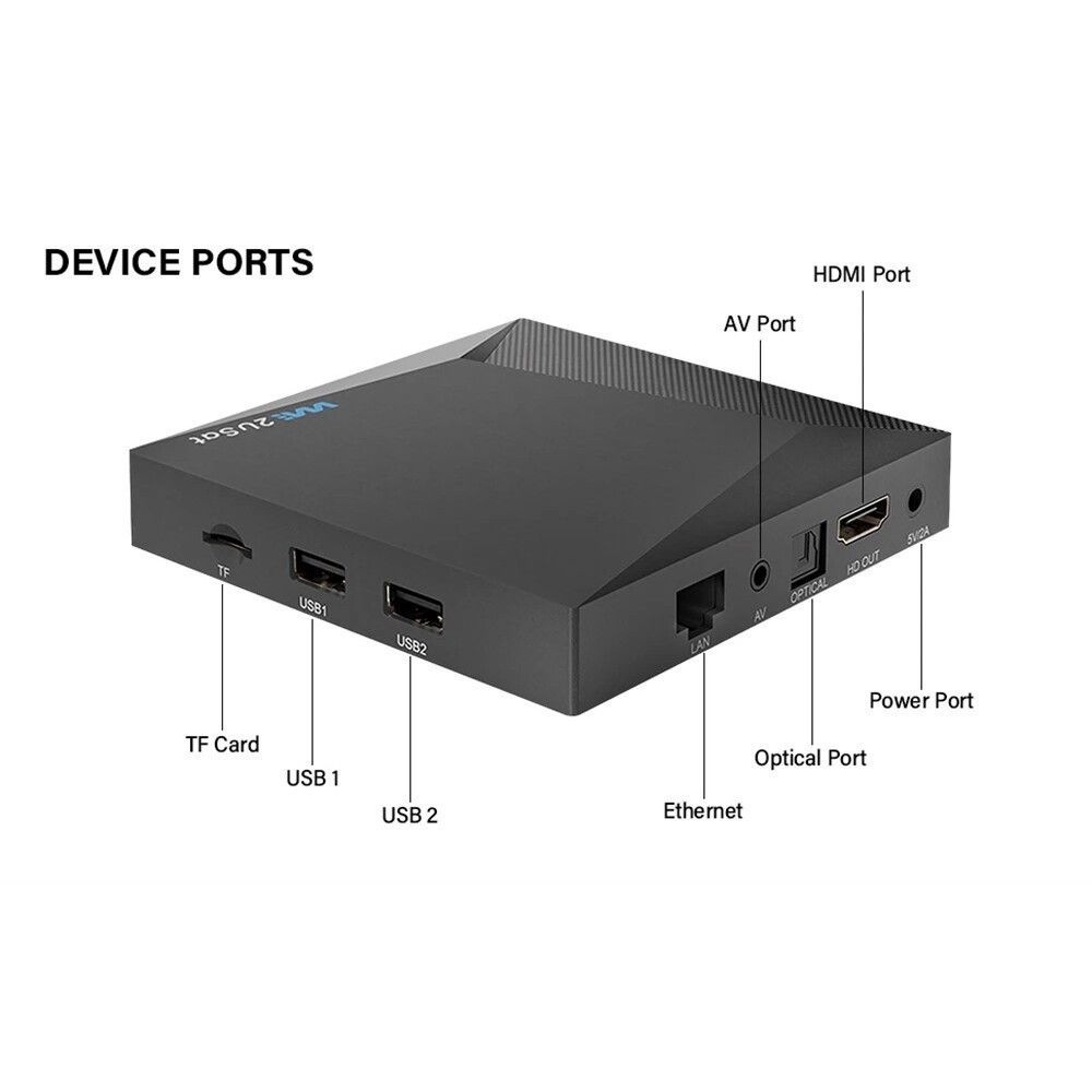 K3 PRO 6K Super Clear Smart TV Box WiFi6 Free TV Player Bluetooth Voice Assit US