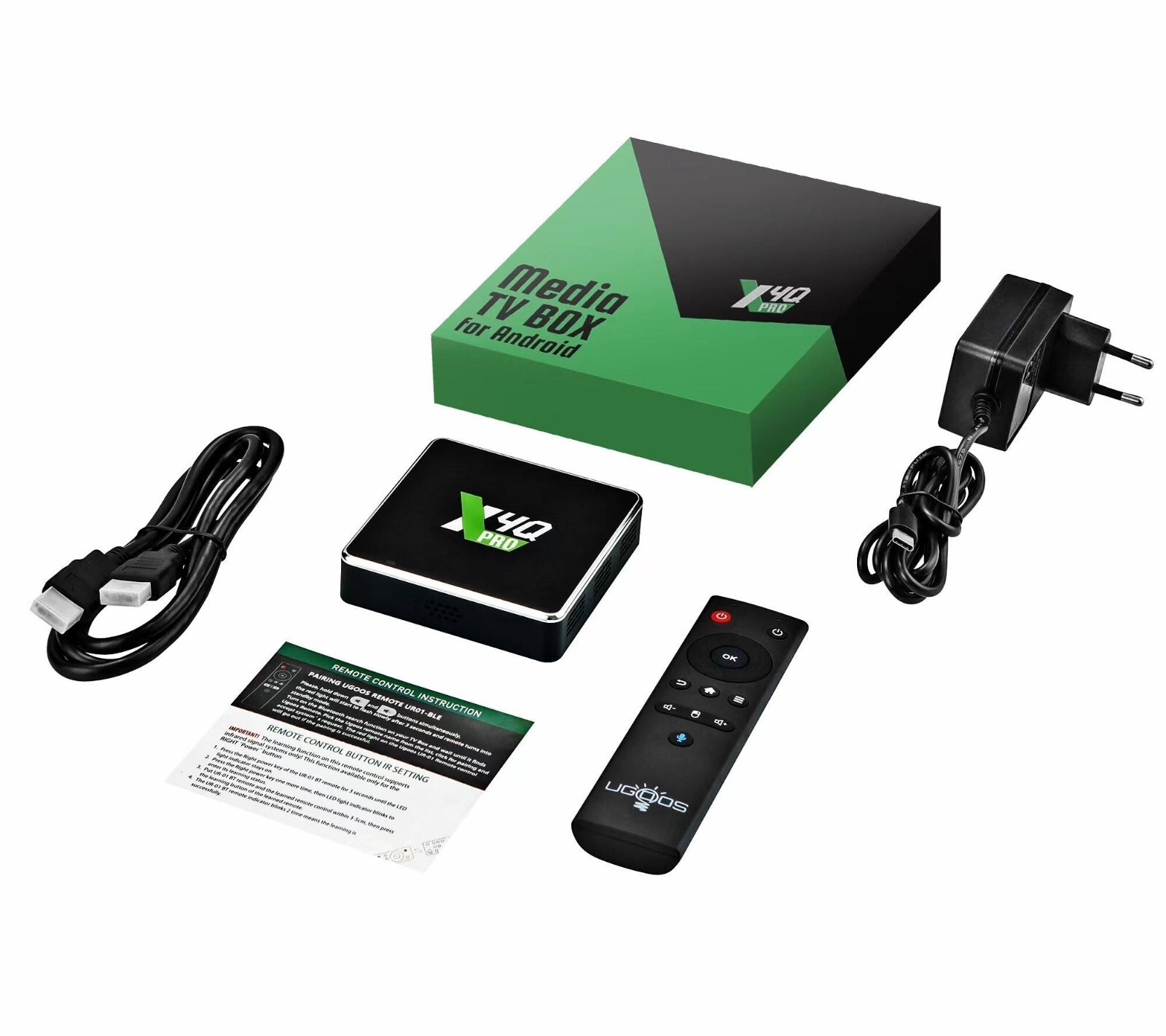 Ugoos X4Q Android 11 S905X4 Smart TV BOX 4G 32G/64G Wifi AV1 4K HDR Media Player