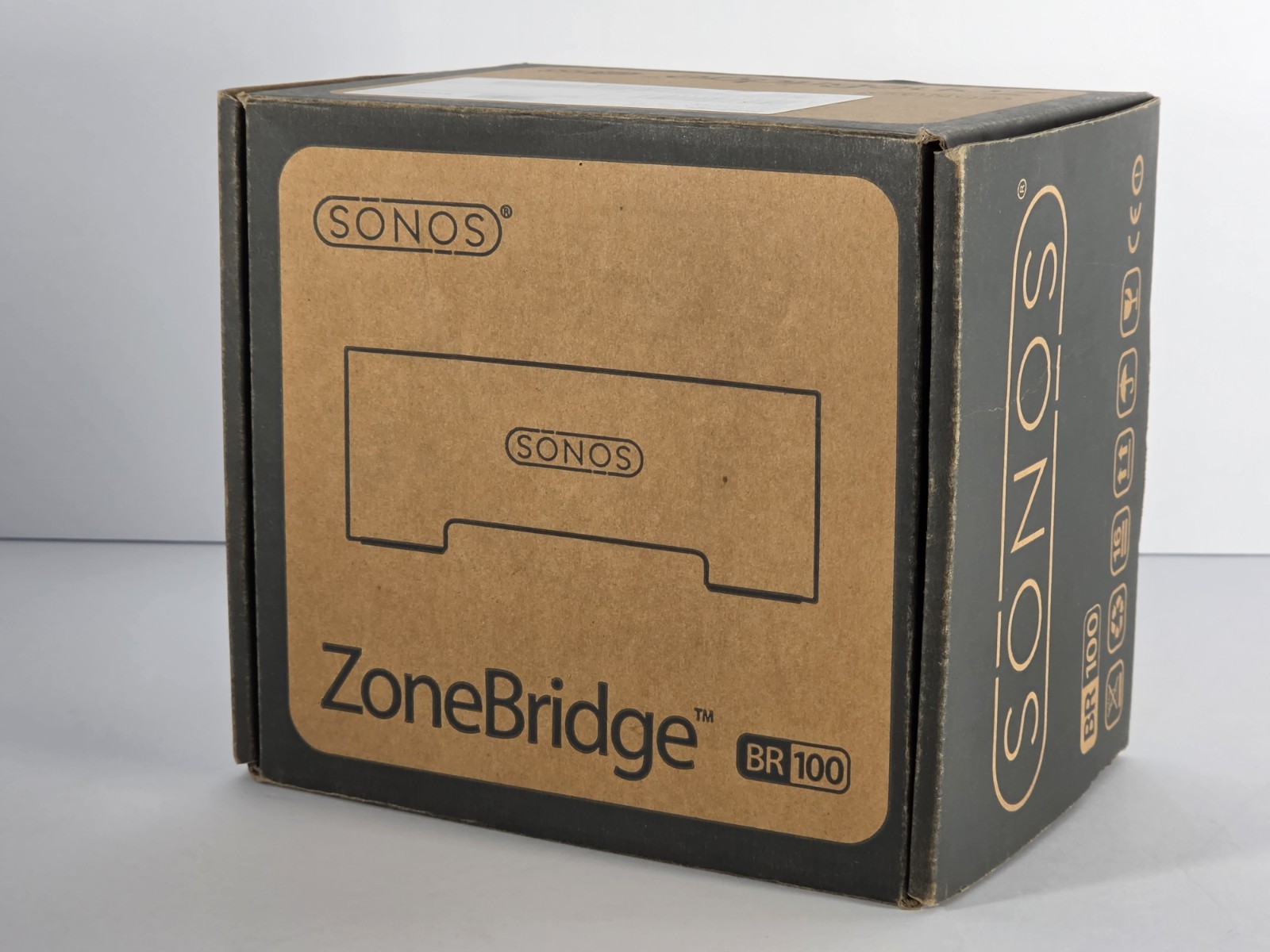 Sonos ZoneBridge BR100 Wireless Network Bridge with Power Adapter & RCA Cable EC