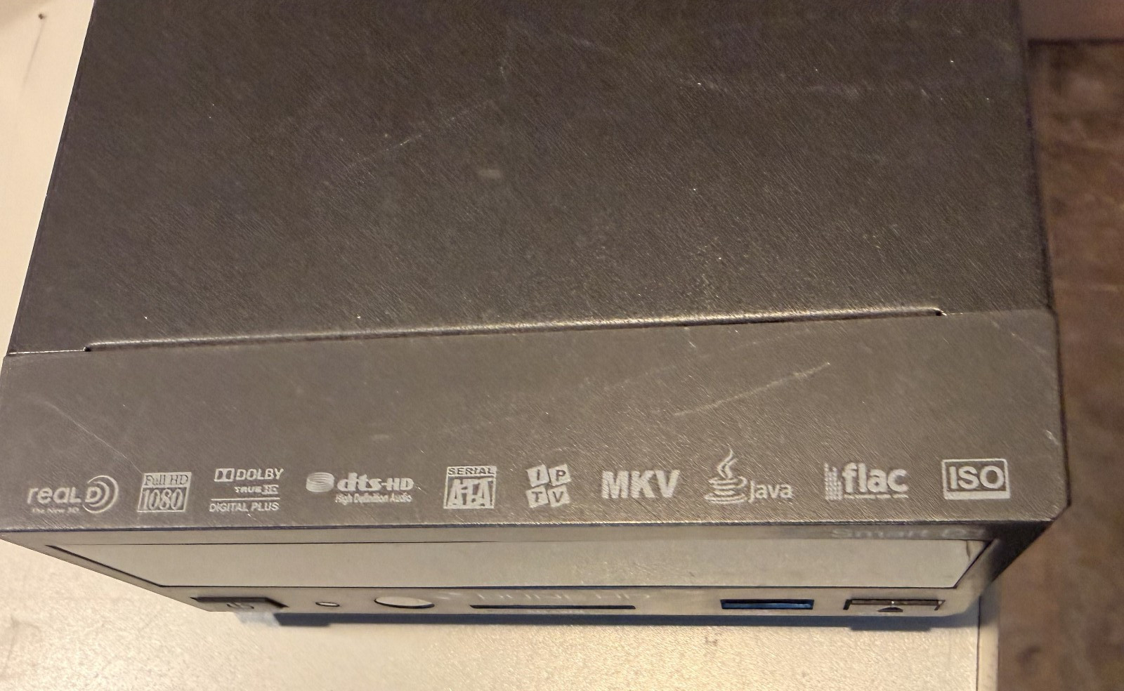 Dune HD Smart D1 Media player- Power Adapter and Remote Controller
