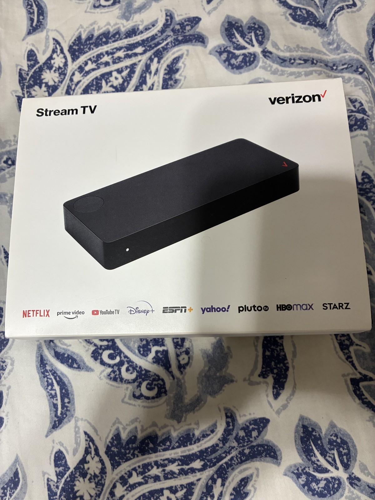 Verizon Stream TV Device (ASK-STI6220) 4K Black NEW OPEN BOX