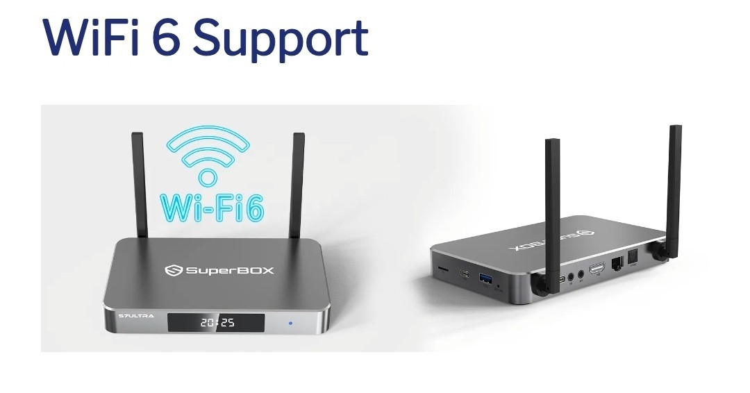 SuperBox S7 Ultra Streaming MP 1700 Channels, NFL, MLB, NBA, NHL, NCAA
