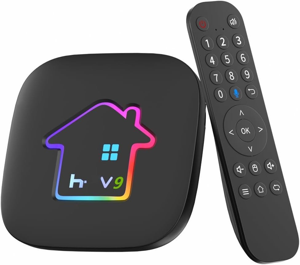 Brand New HTV 9 H9 Brazil TV Box 4K Ultra HD 16GB/2GB Android 14 Voice Control