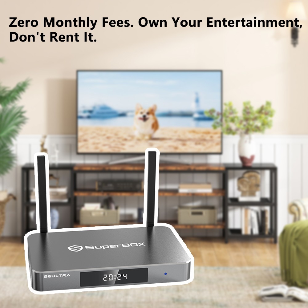 SuperBox S6 Ultra TV BOX Authorized Distributor Ship The Working Day Free Ship
