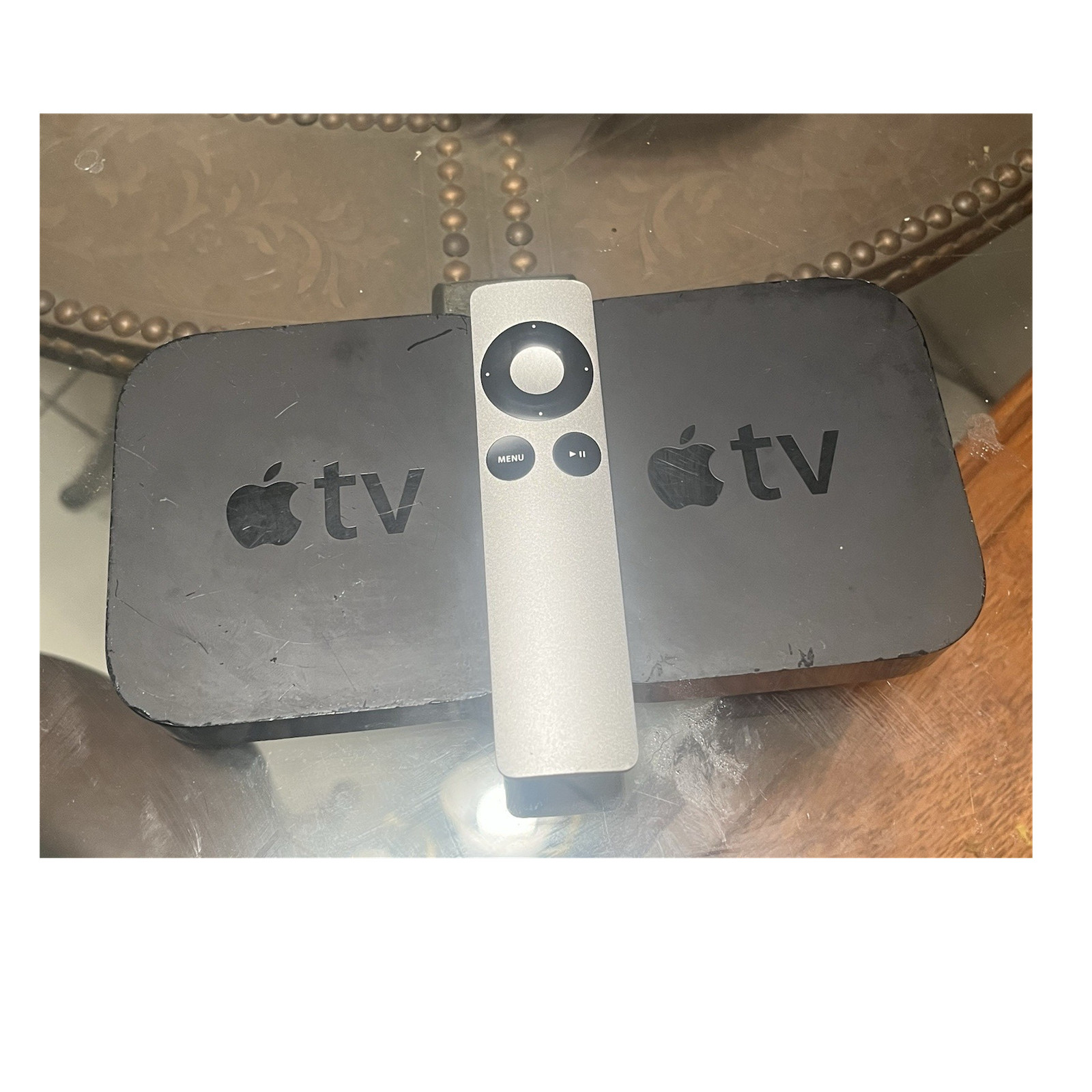 2 Apple TV Media Streamer Box w/ Remote, HDMI, Ethernet, Optical TOSLINK