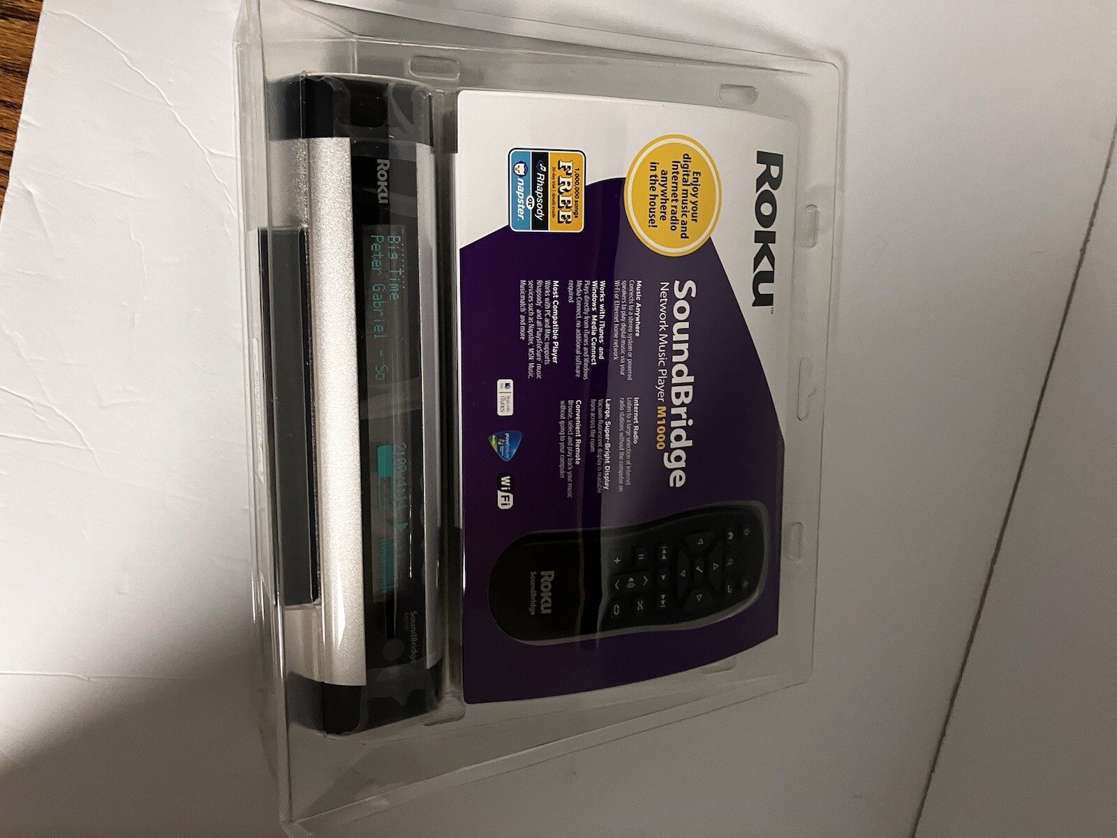 Roku SoundBridge M1000 Digital Media Streamer – NEW